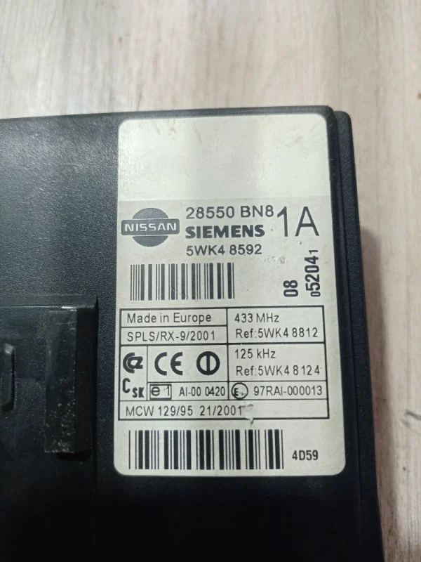Блок комфорта Nissan альмера N16 СЕДАН 1.5 QG15 - миниатюра 2