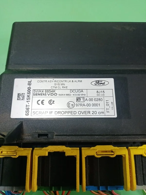 Блок комфорта Ford Фьюжн ХЕТЧБЕК 1.4 FXJA 2008 - миниатюра 2