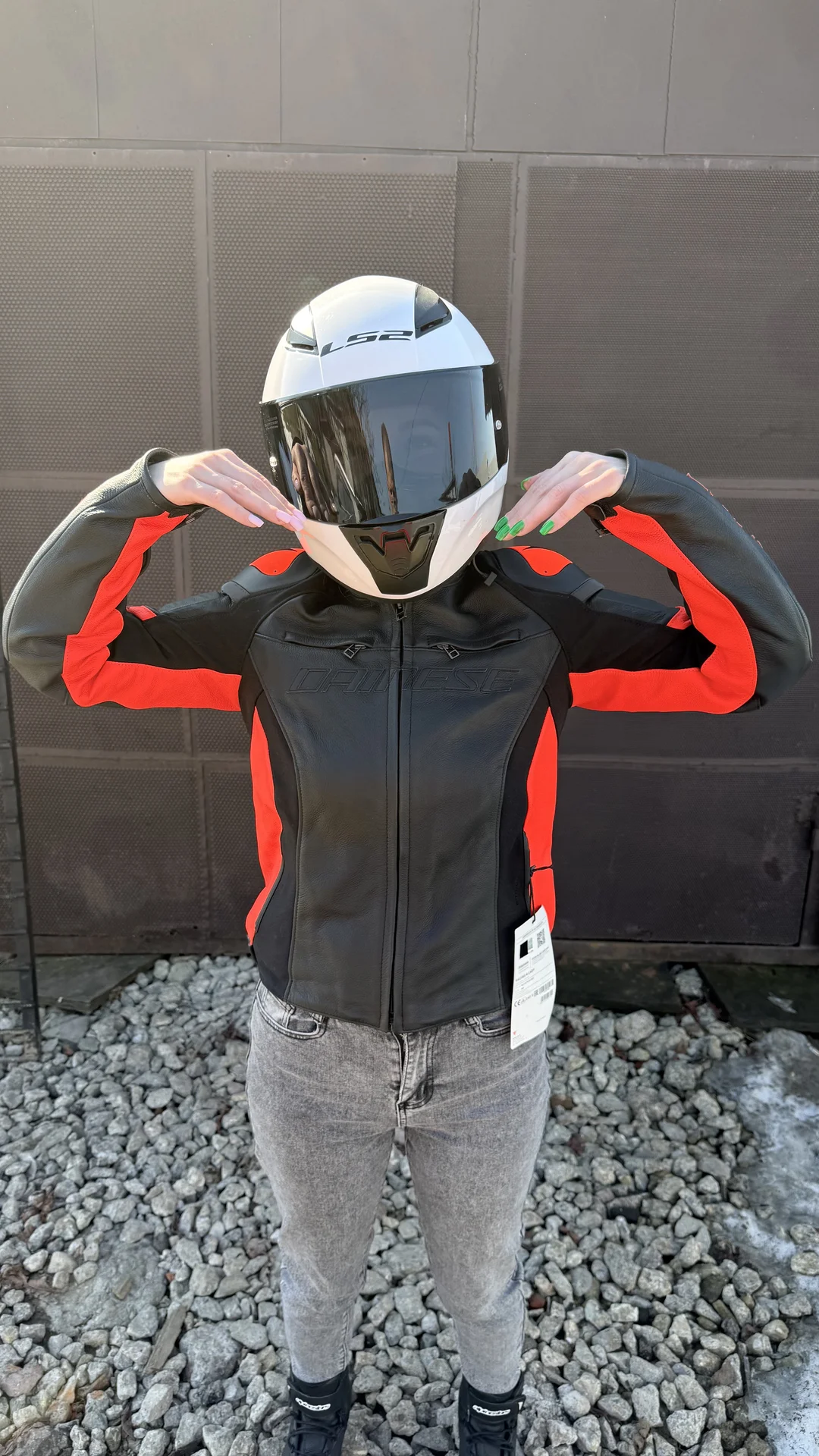 Мото куртка Dainese lady 44 размер - миниатюра 7
