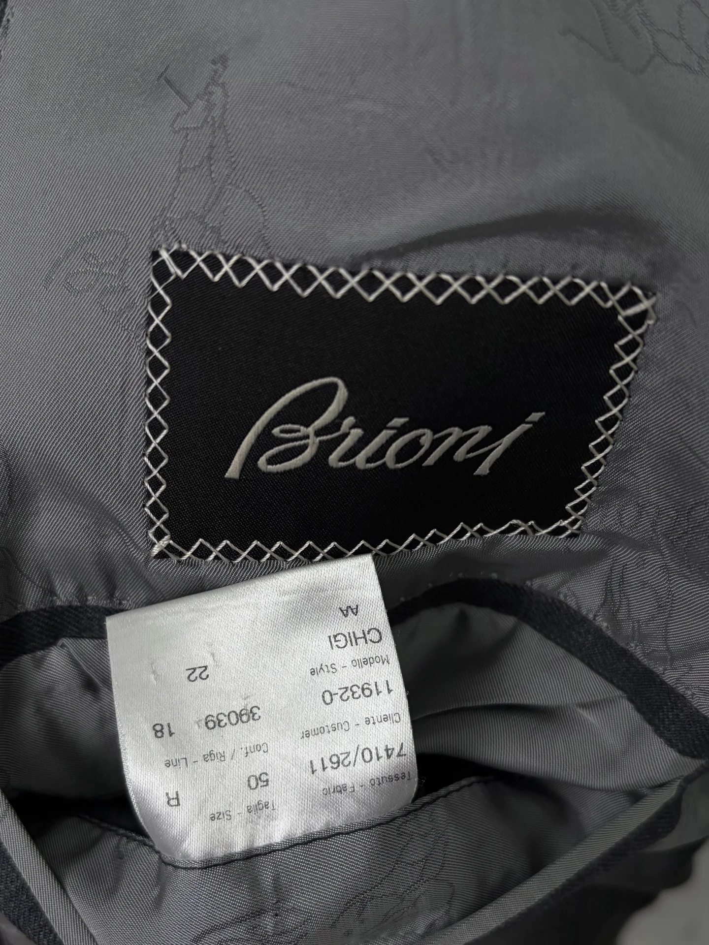 Пиджак Brioni 50 - миниатюра 7