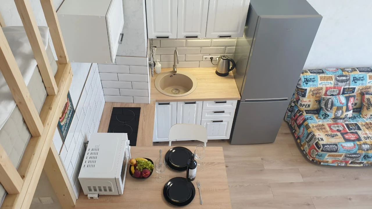 Квартира-студия Сириус Сочи, 25,3 м², 3 кровати - миниатюра 3