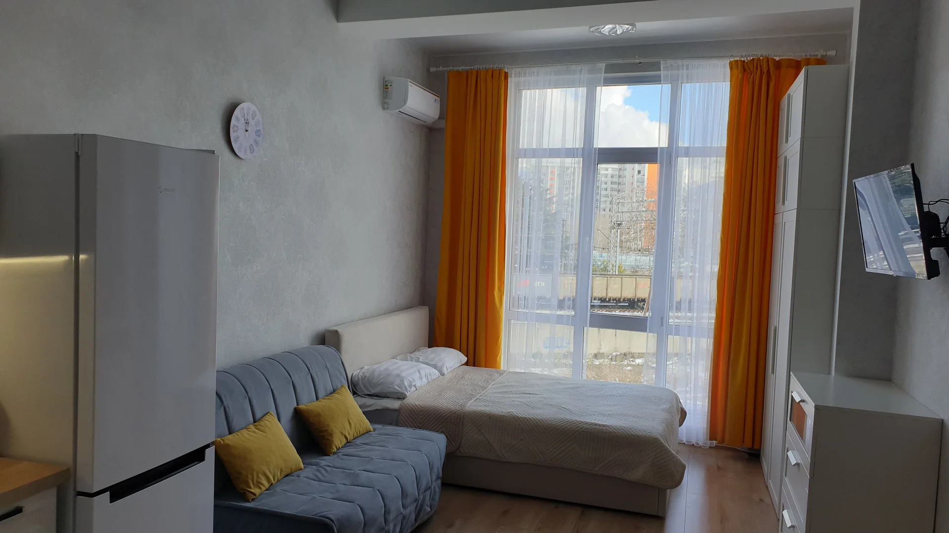 Квартира-студия Сириус Сочи, 25,3 м², 3 кровати - миниатюра 14