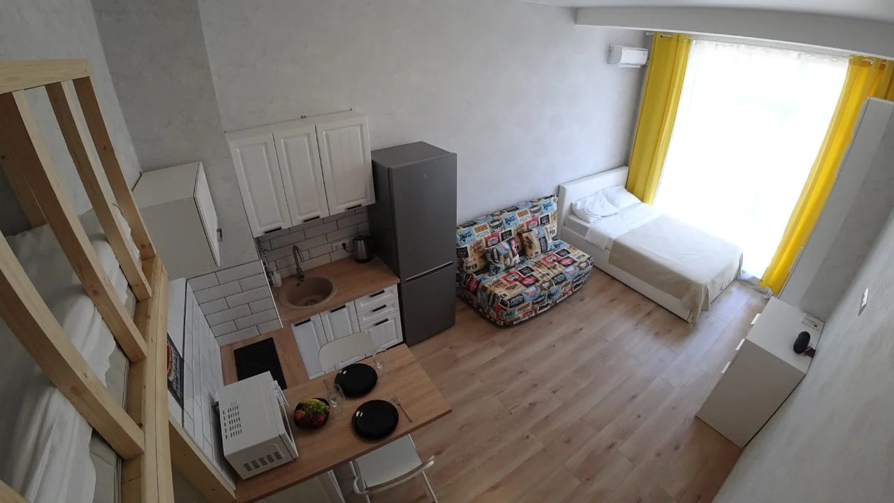 Квартира-студия Сириус Сочи, 25,3 м², 3 кровати - миниатюра 15