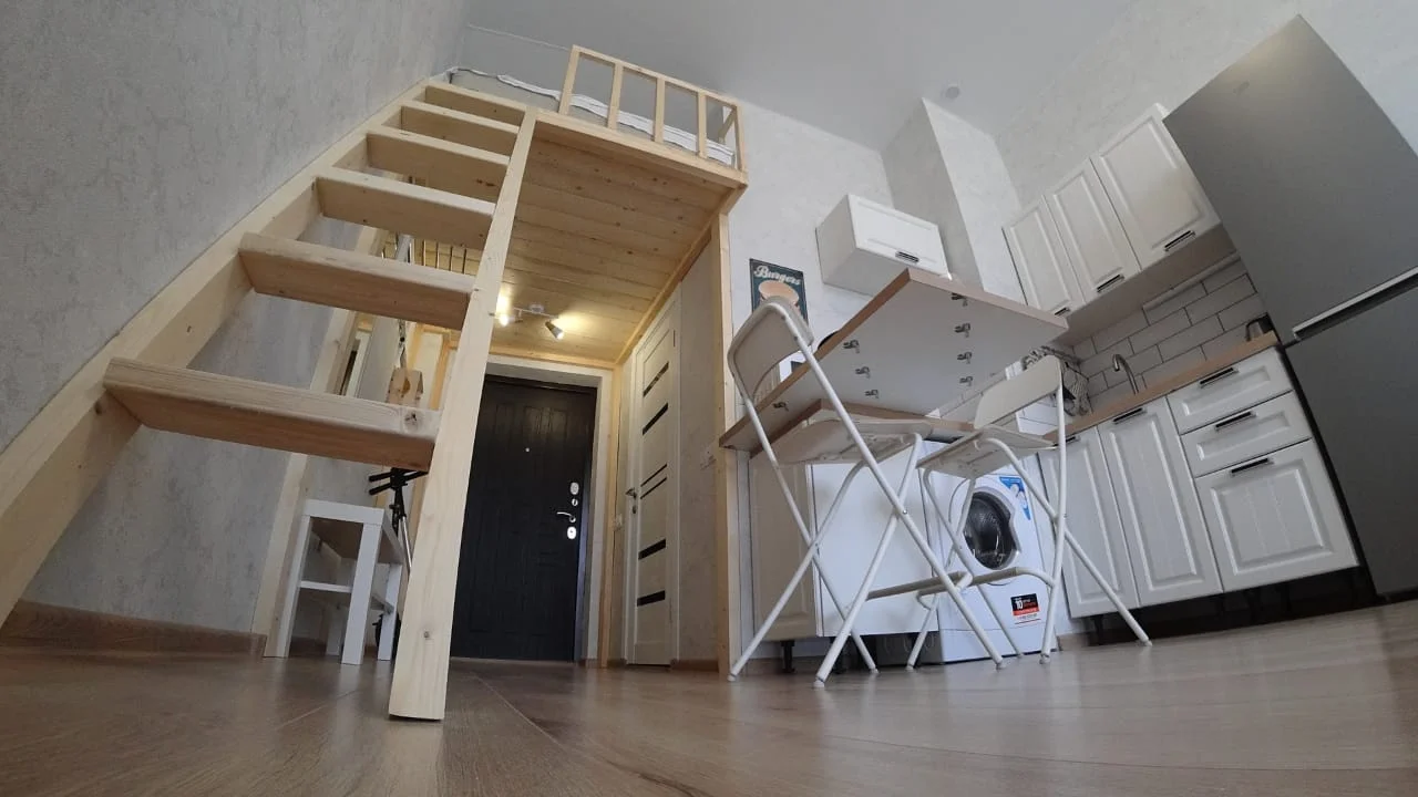 Квартира-студия Сириус Сочи, 25,3 м², 3 кровати - миниатюра 17