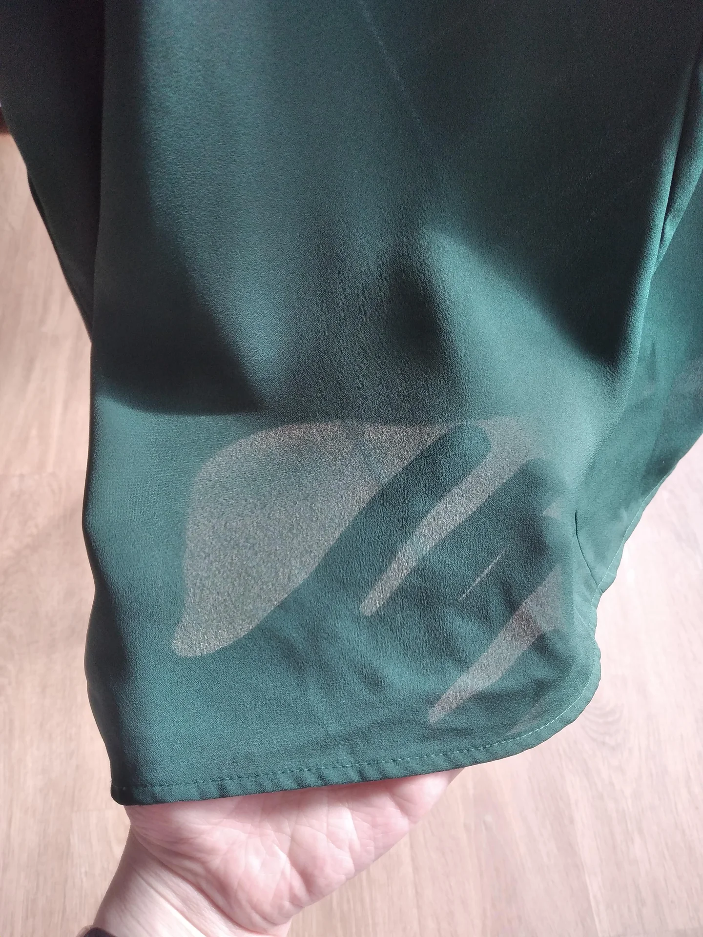 Зелёная блузка Marks & Spencer, размер RU 52 / EUR 44 - миниатюра 4