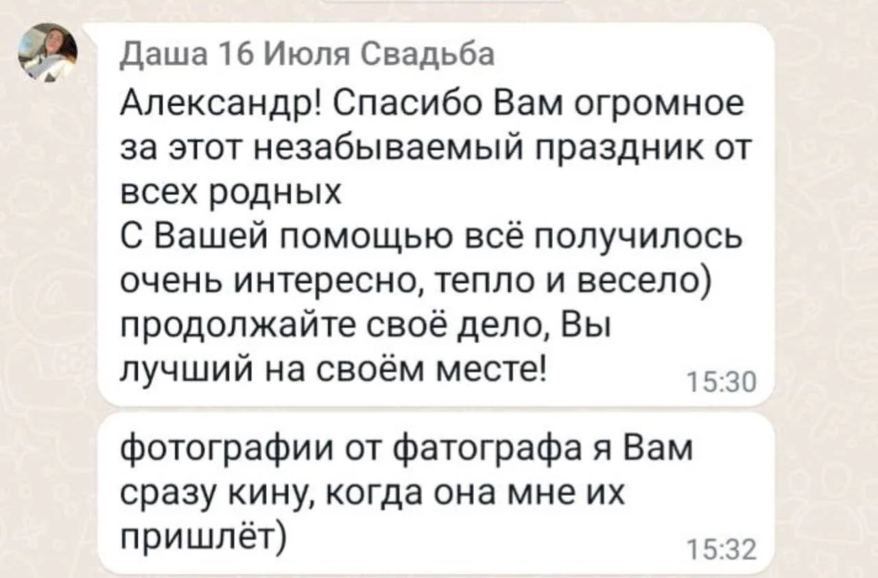 Ведущий на свадьбу - миниатюра 21