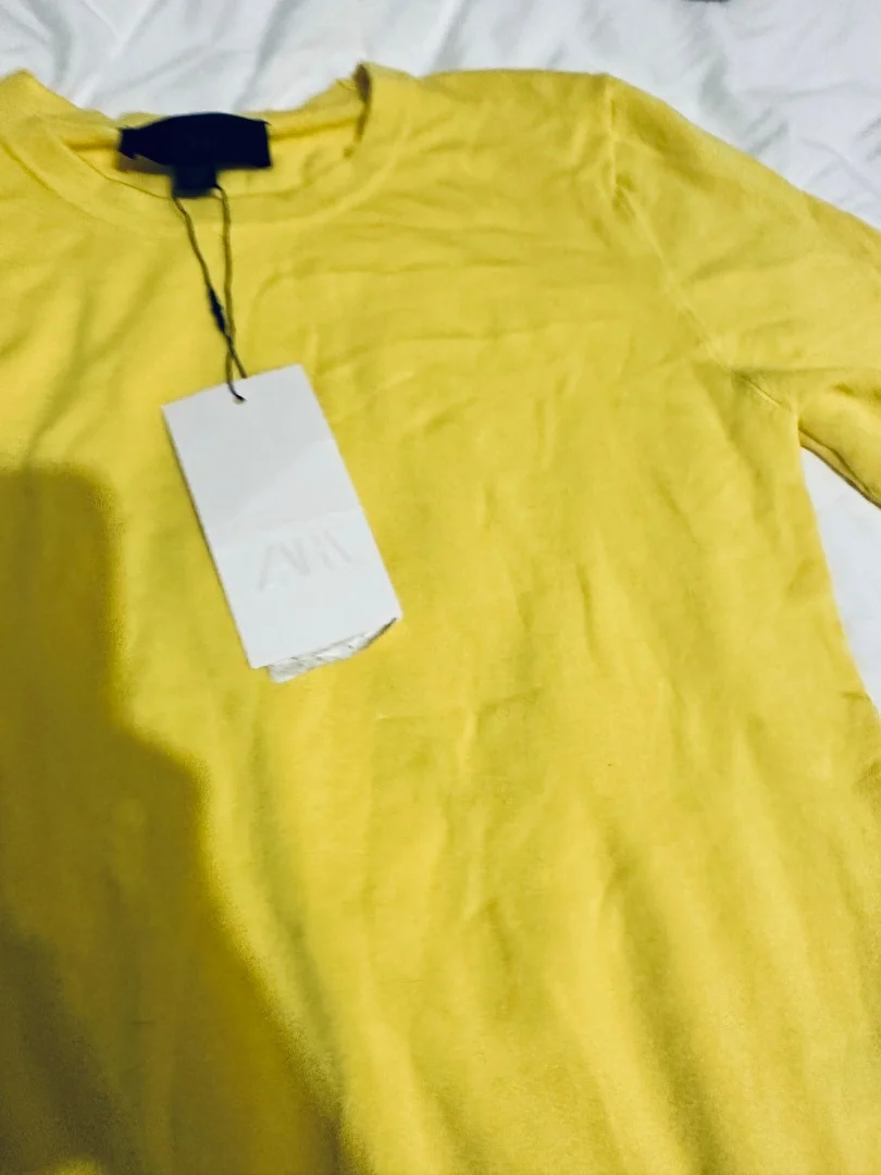 Кардиган жёлтый Zara - миниатюра 4