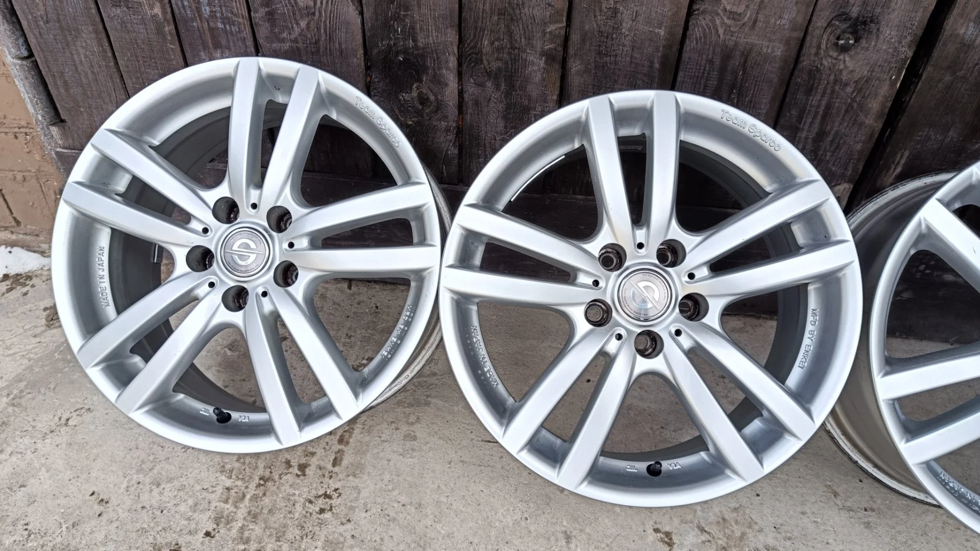 Литые диски r17 Enkei 5x112 - миниатюра 2