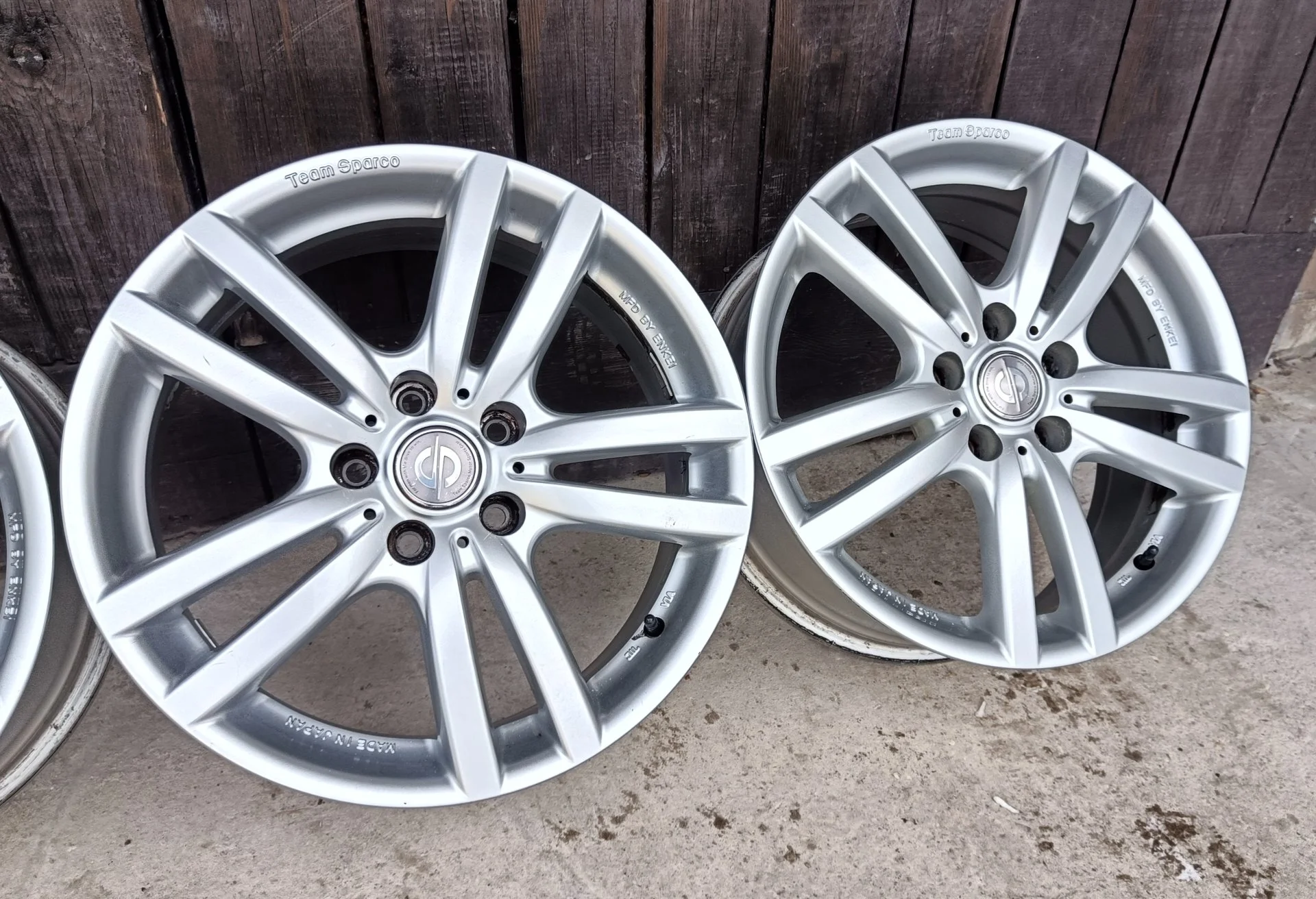Литые диски r17 Enkei 5x112 - миниатюра 3