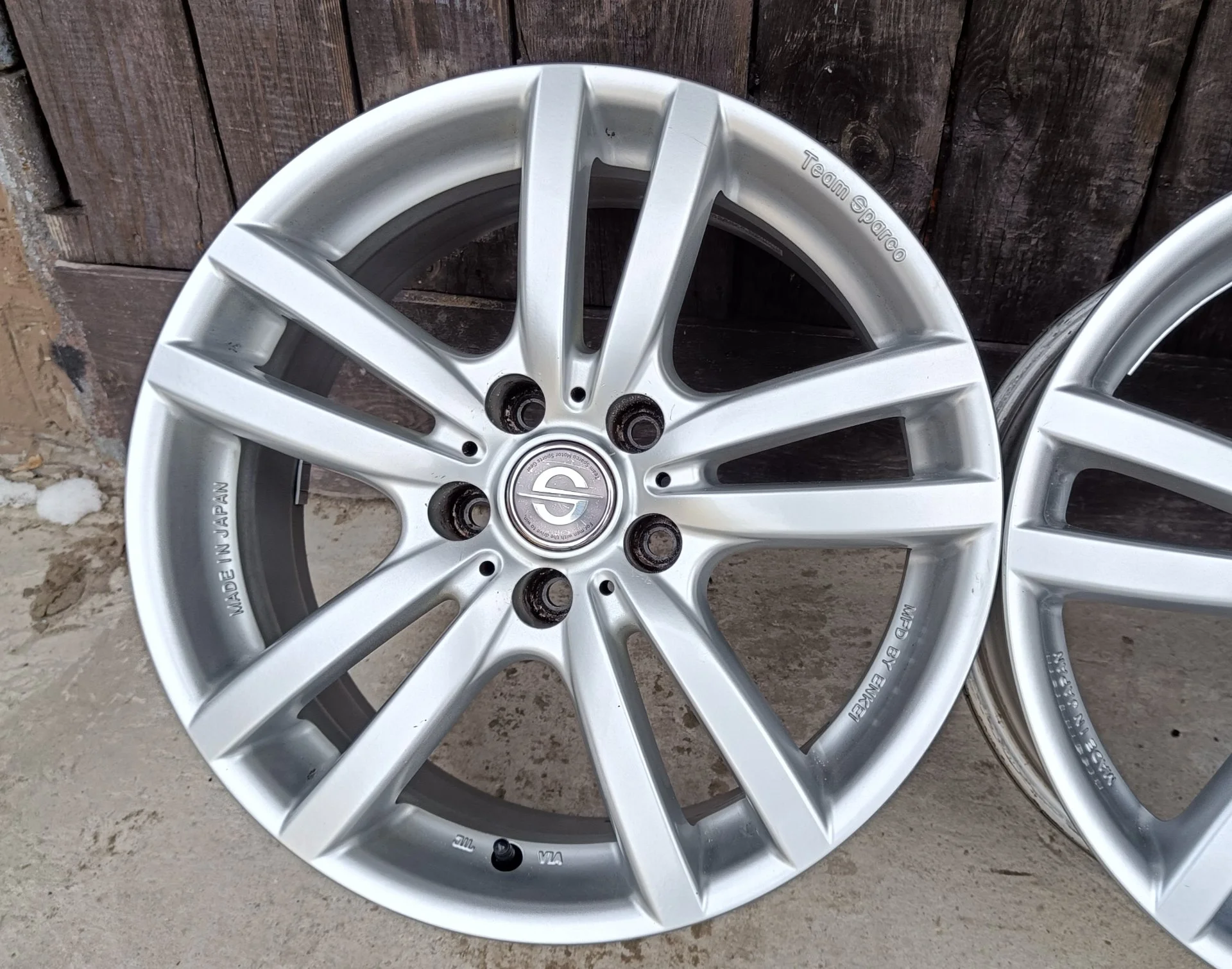 Литые диски r17 Enkei 5x112 - миниатюра 4