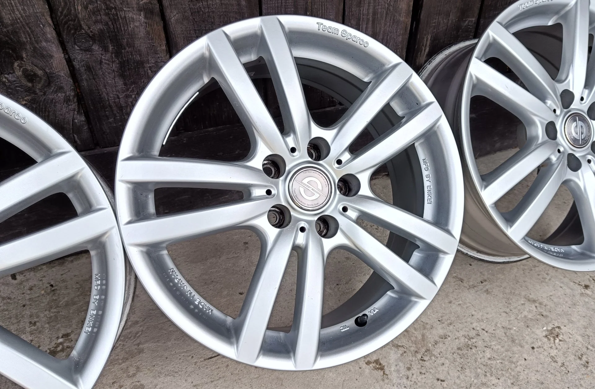 Литые диски r17 Enkei 5x112 - миниатюра 5