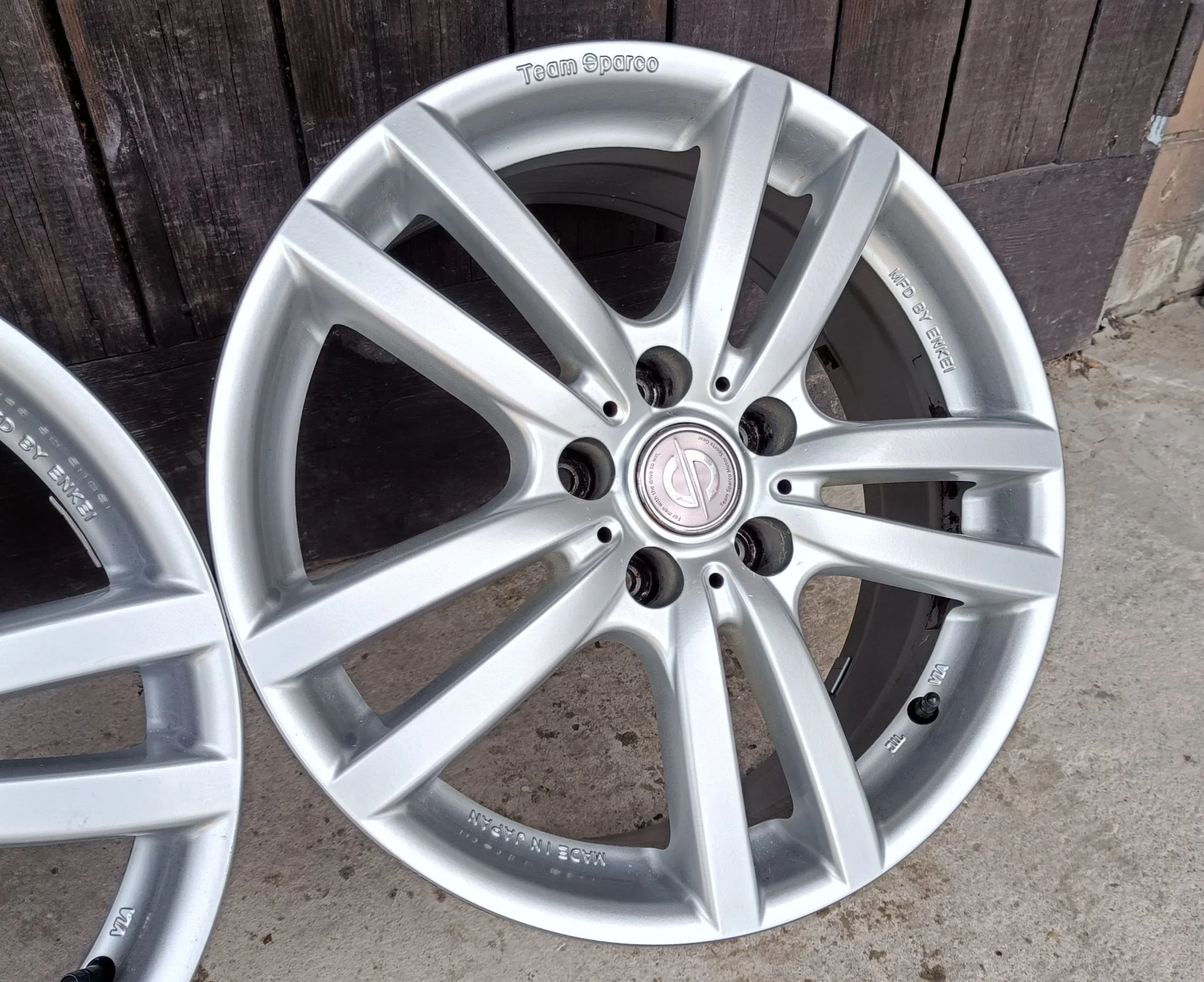 Литые диски r17 Enkei 5x112 - миниатюра 7