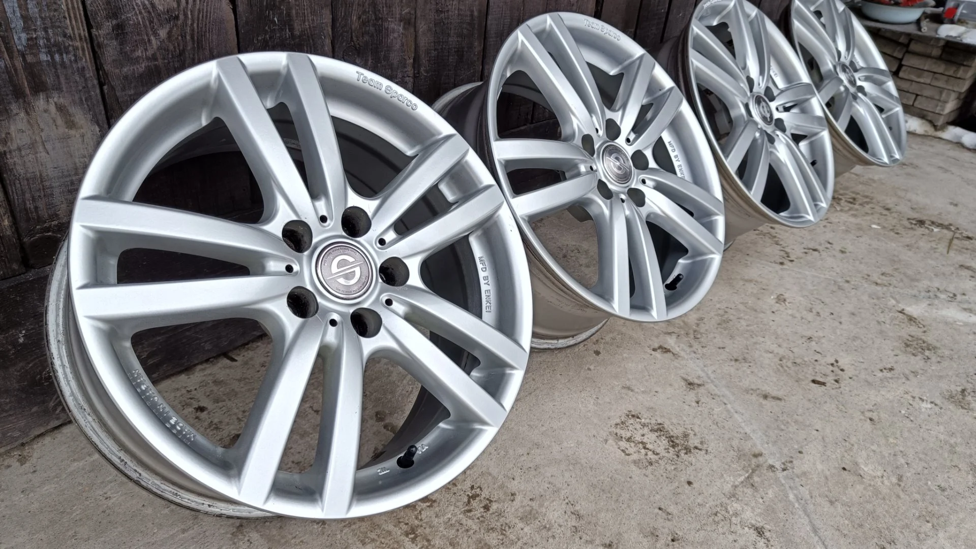 Литые диски r17 Enkei 5x112 - миниатюра 8