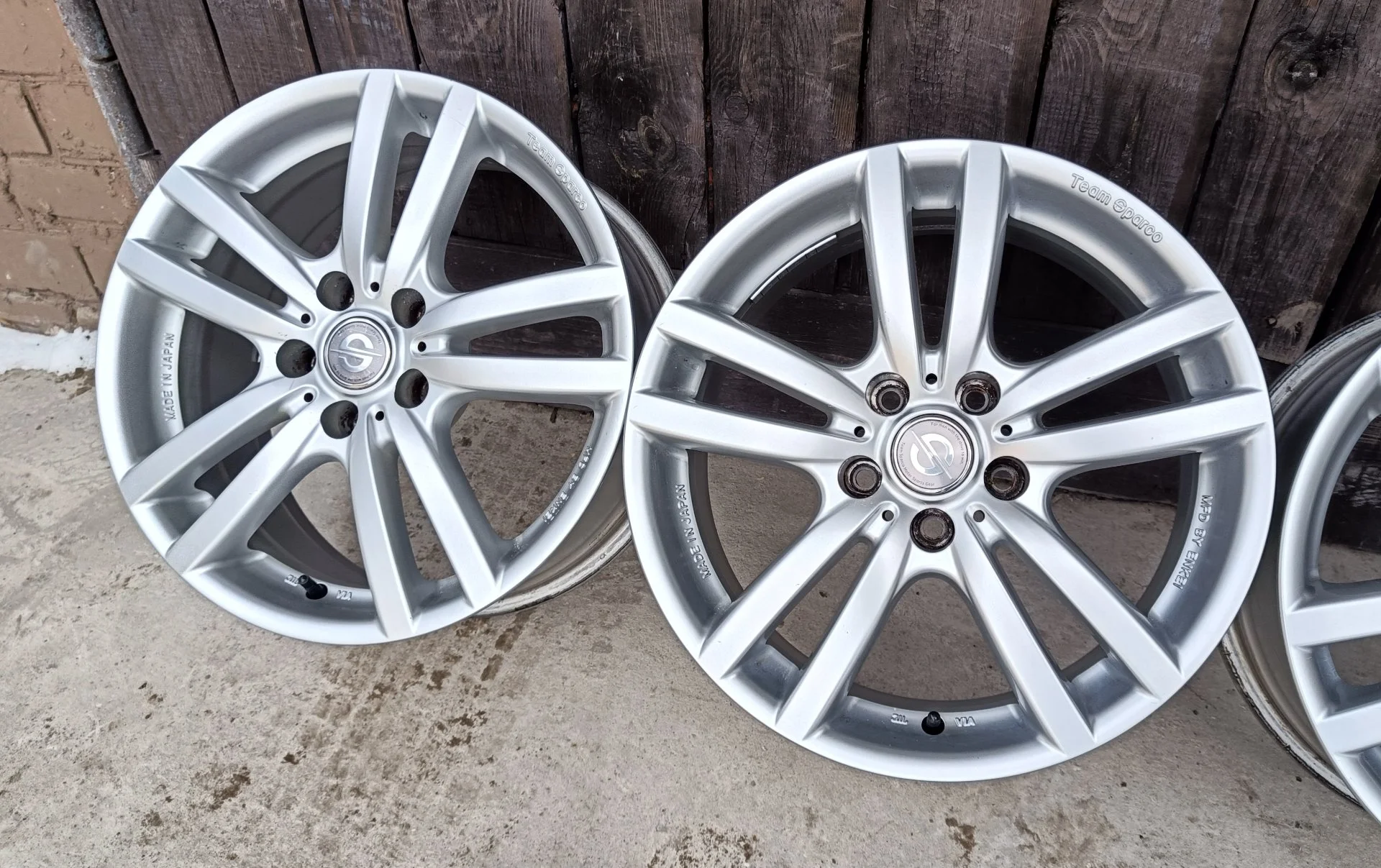 Литые диски r17 Enkei 5x112 - миниатюра 9