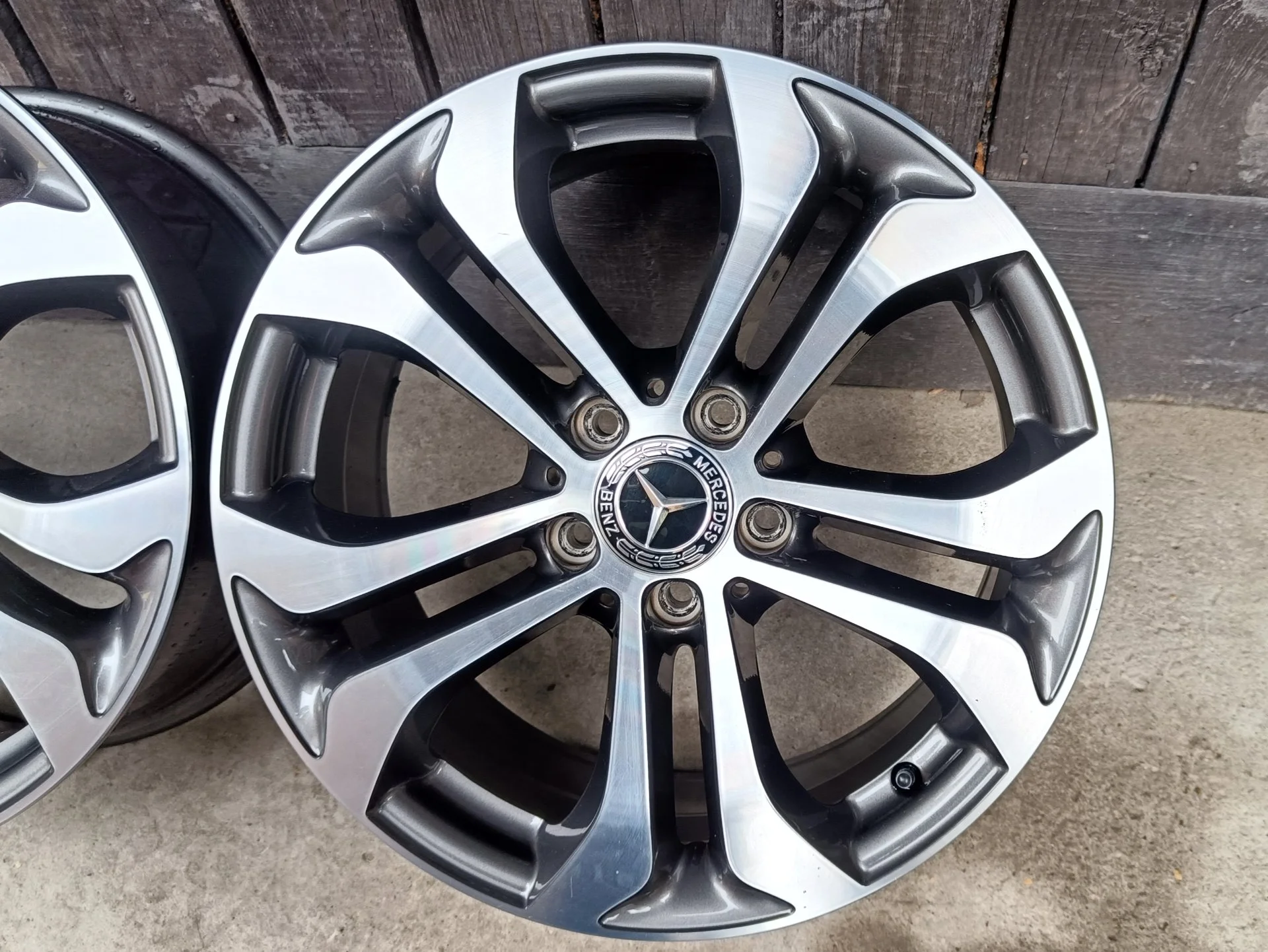 Литые диски r17 Mercedes Benz - миниатюра 8