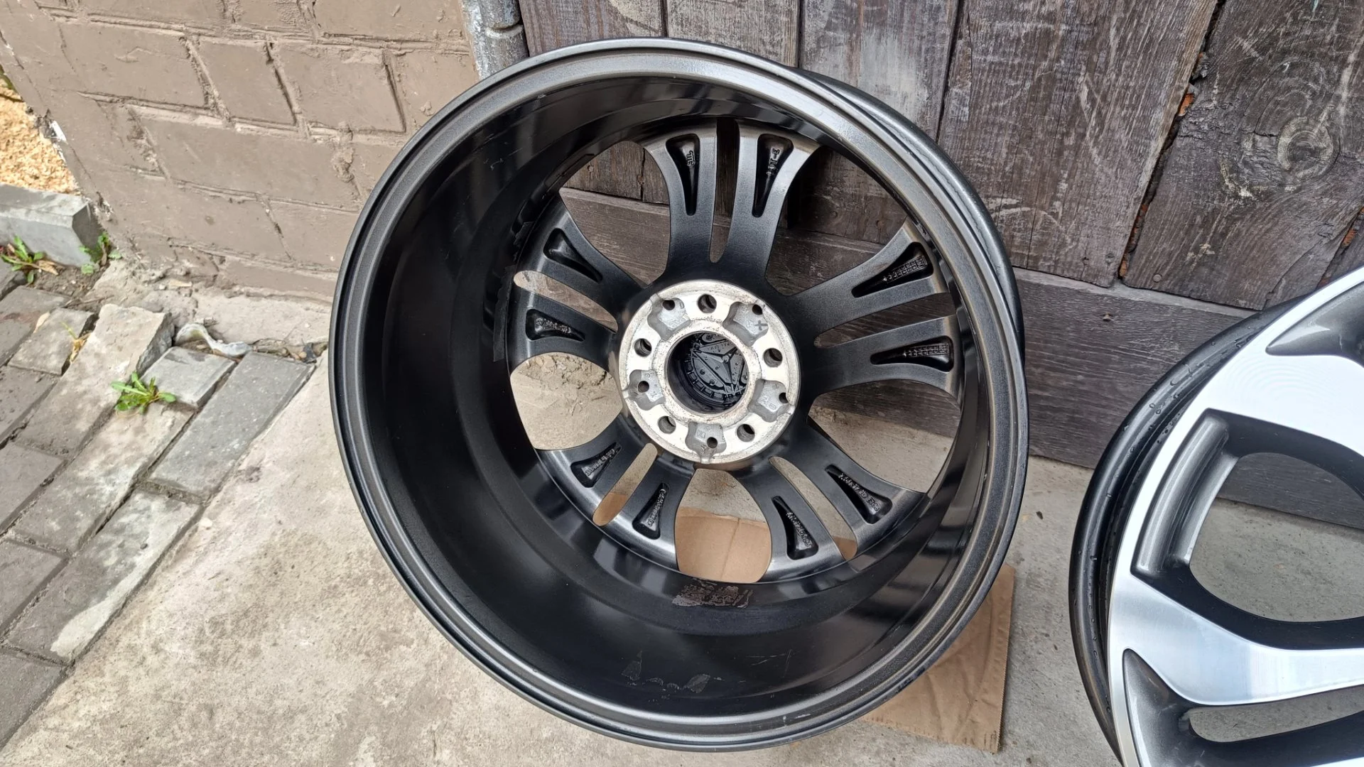 Литые диски r17 Mercedes Benz - миниатюра 9