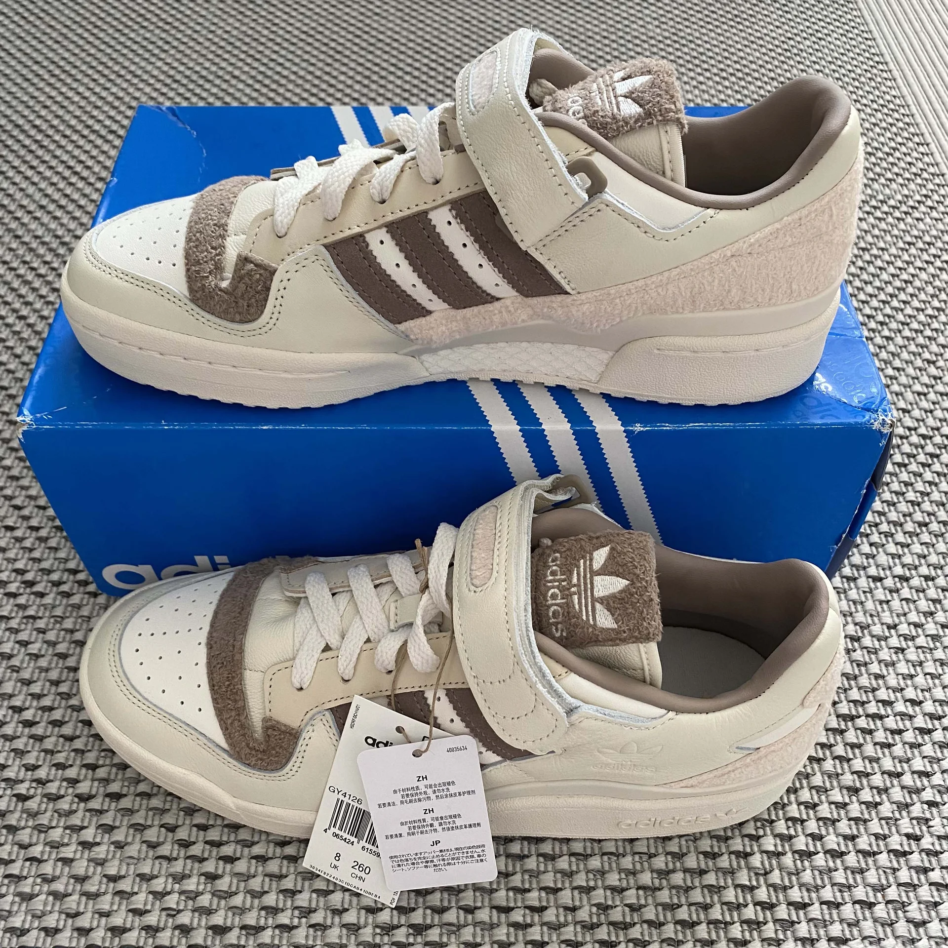 Adidas Originals Forum 84 Low Fleece оригинал - миниатюра 3