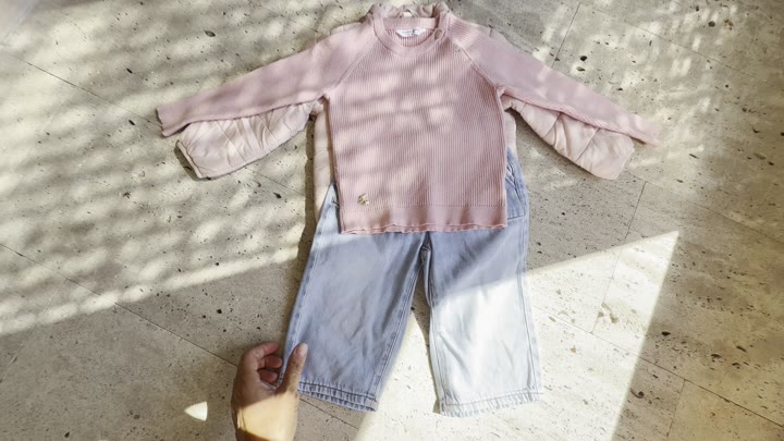 комплект одежды для девочки 86 zara hm - видео 4