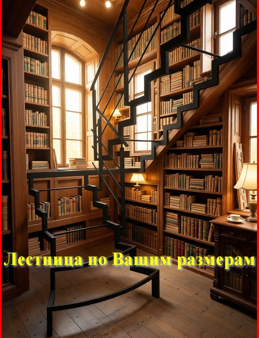 Лестница на второй этаж - изображение 1