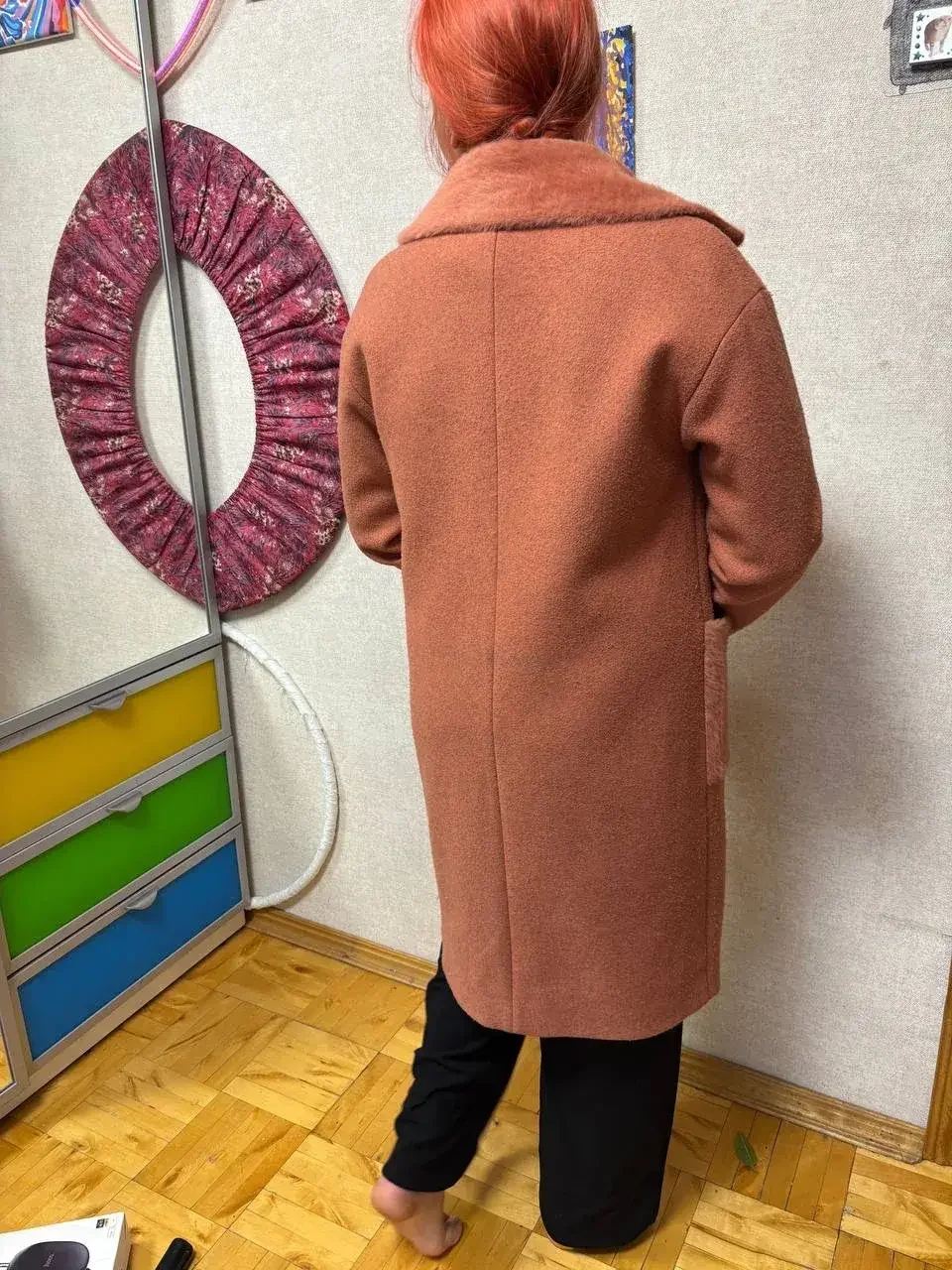 Пальто женское демисезонное 46-48 - миниатюра 9