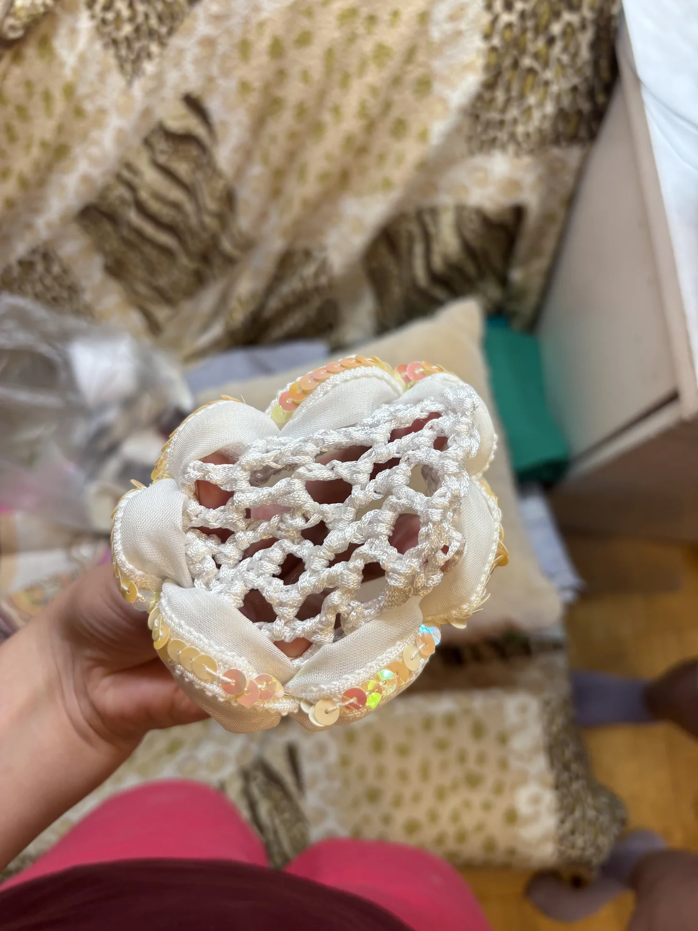 Сеточка для волос - миниатюра 4