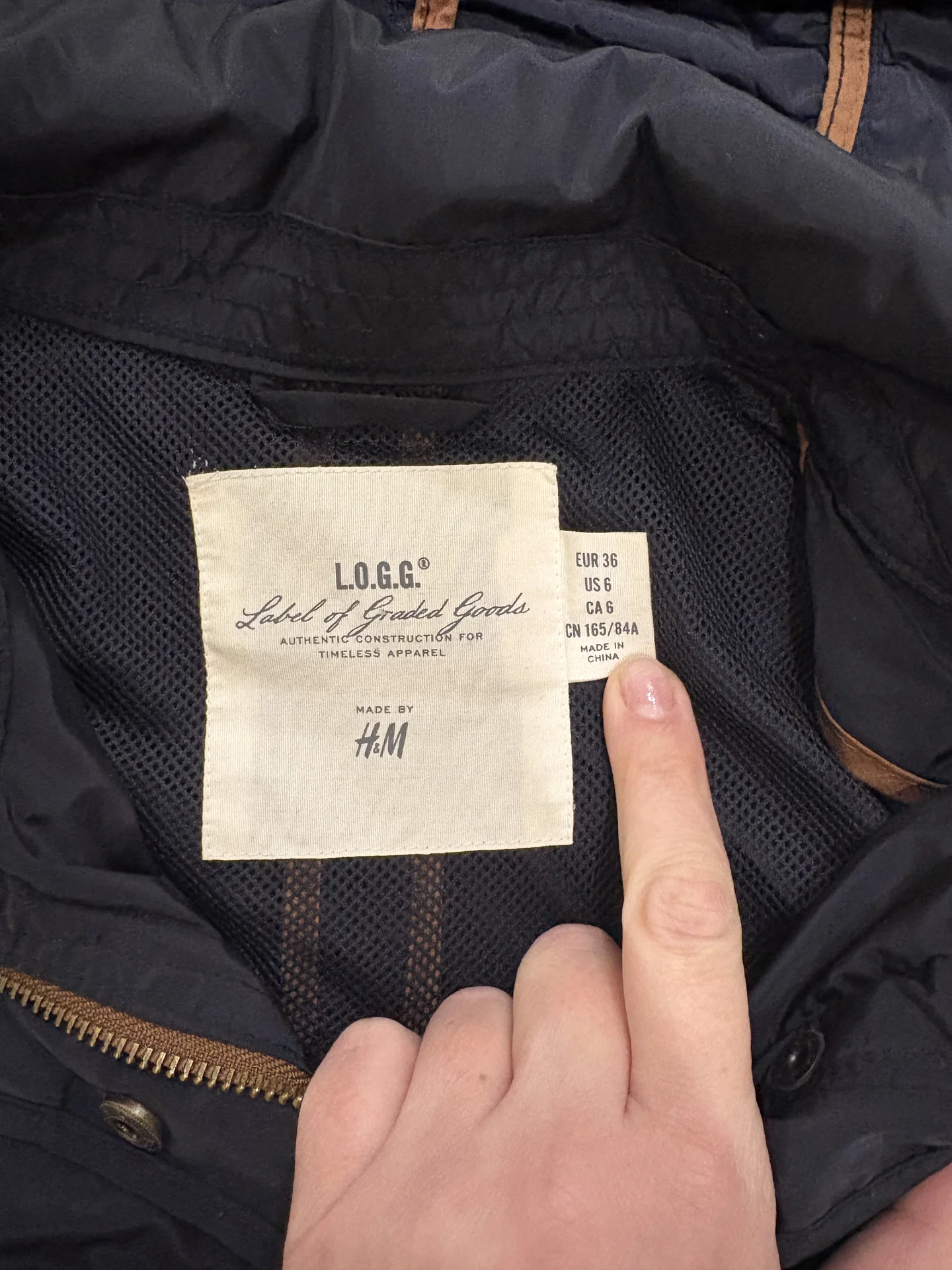 Плащ-ветровка H&M - миниатюра 2