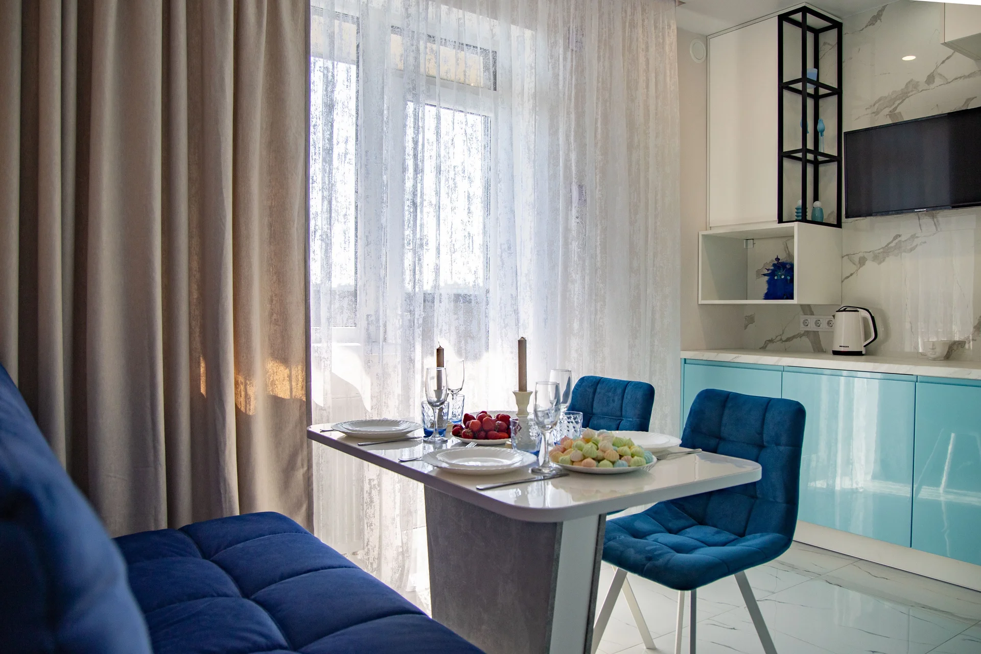 LovelyHome39 современная квартира на 11 этаже - миниатюра 7