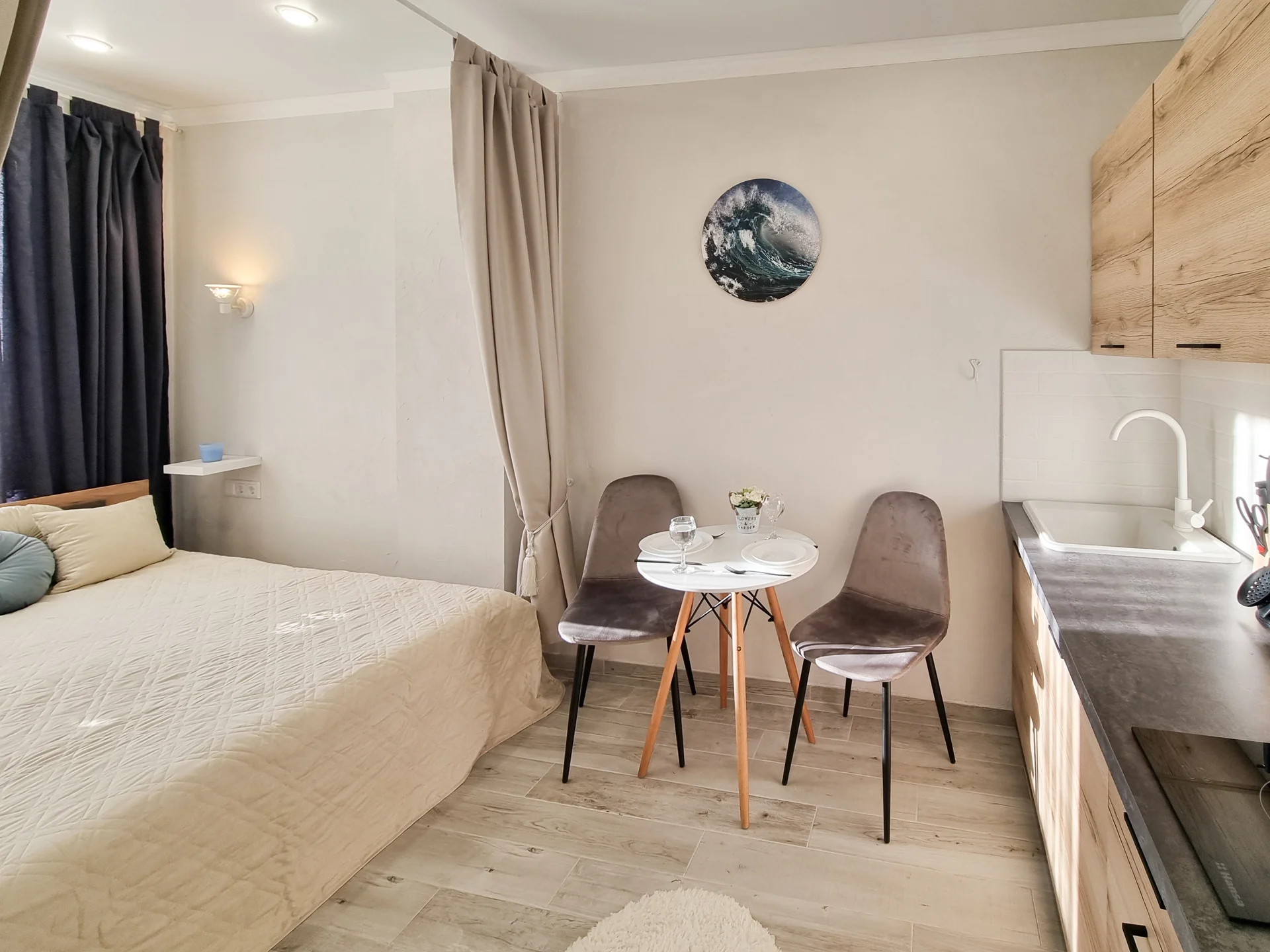 LovelyHome39 на берегу моря в Пионерском студия 1 - миниатюра 5