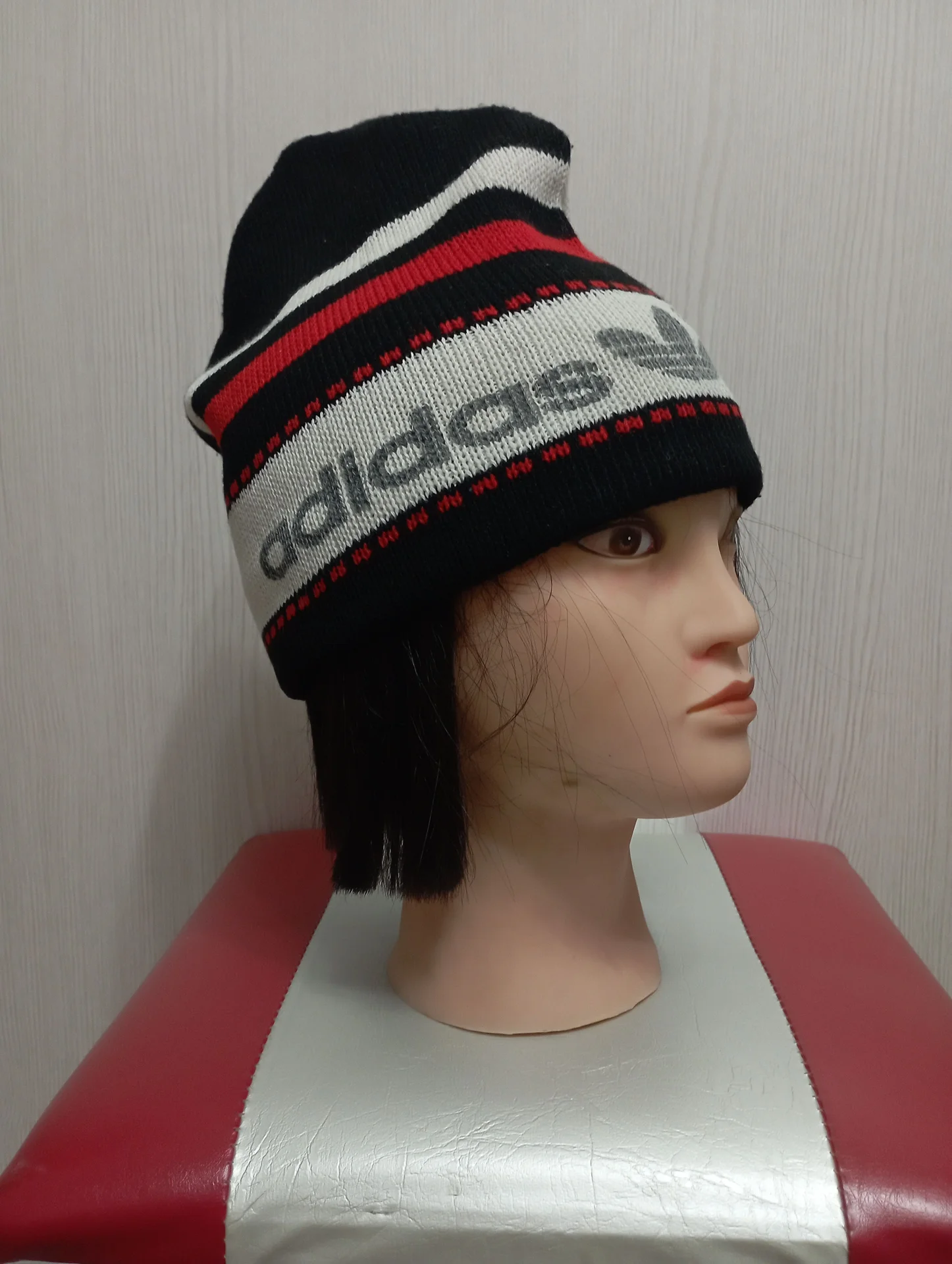 Винтажная шапка Adidas СССР - миниатюра 2