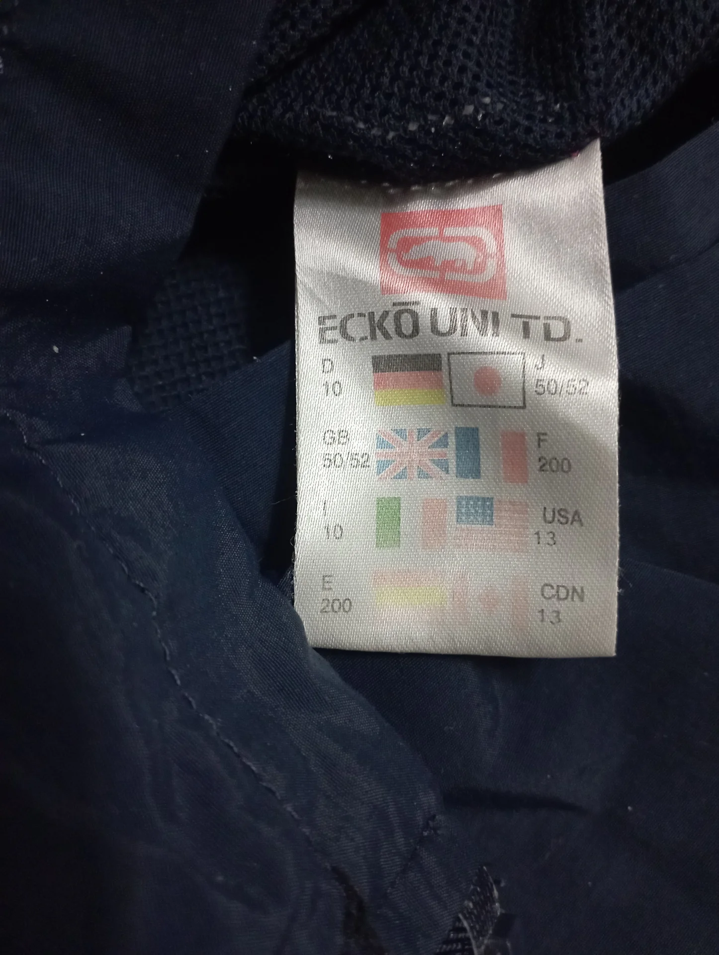 Винтажная ветровка Ecko unitd - миниатюра 5