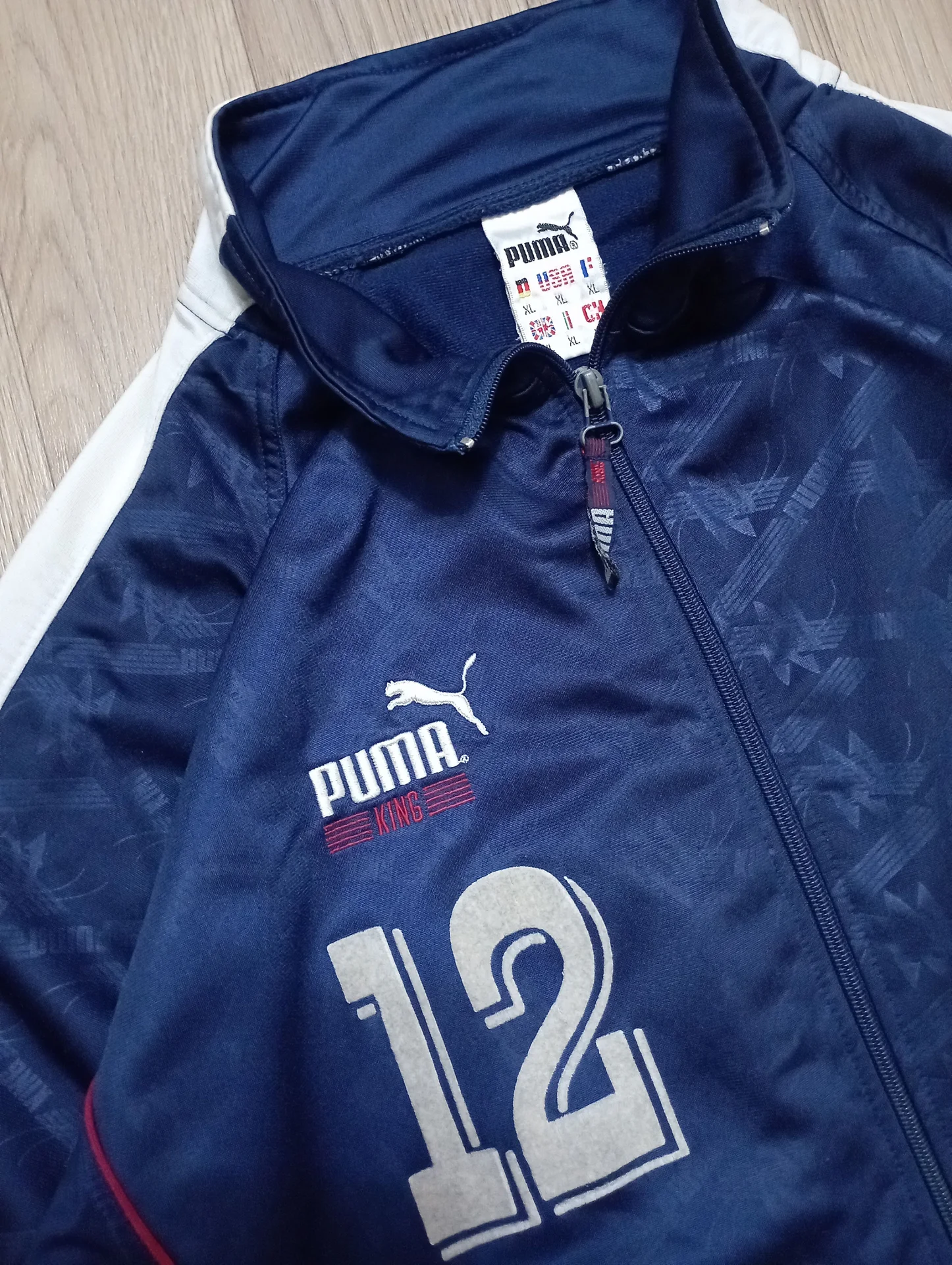 Puma олимпийка винтажная - миниатюра 2