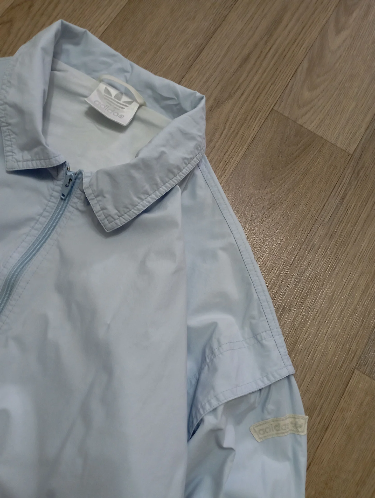 Винтажная ветровка харингтон Adidas - миниатюра 2