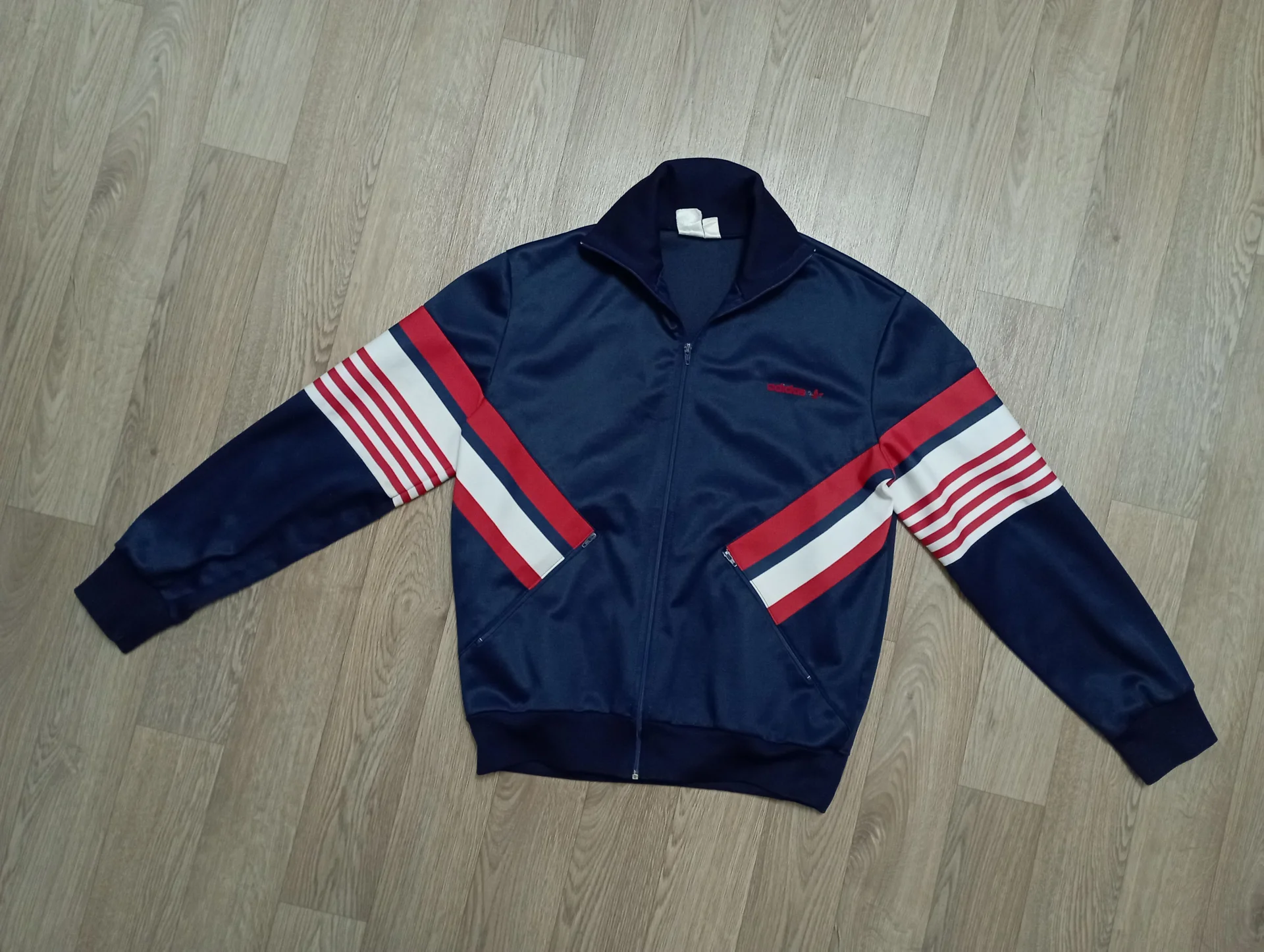 Винтажная олимпийка Adidas - миниатюра 2