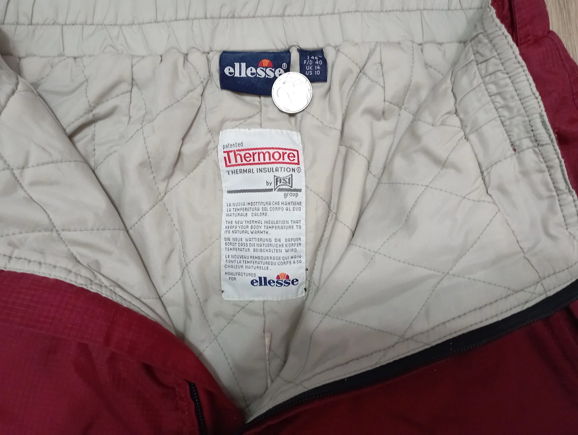 винтажные штаны Ellesse - миниатюра 3