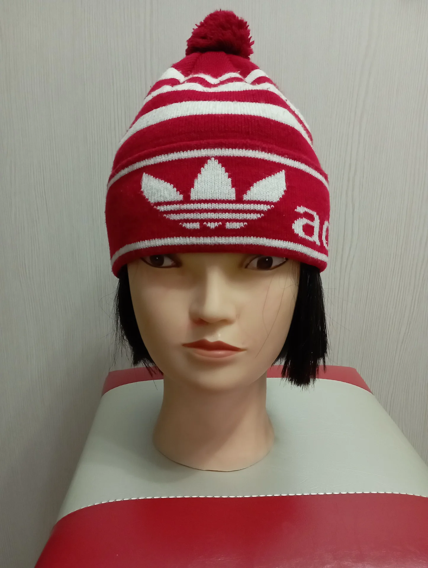 винтажная шапка Adidas - миниатюра 2