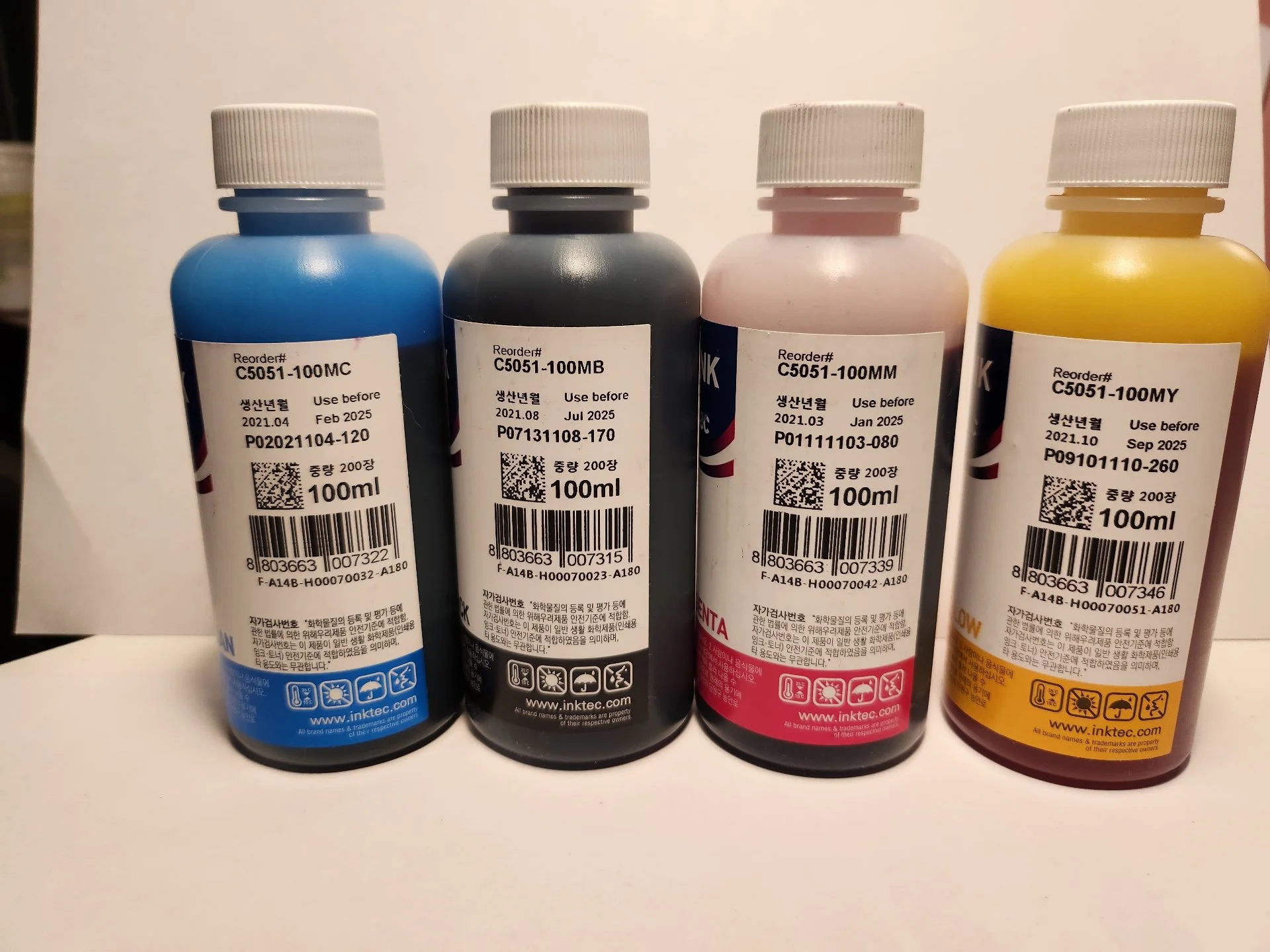 Чернила InkTec для принтера canon - миниатюра 2