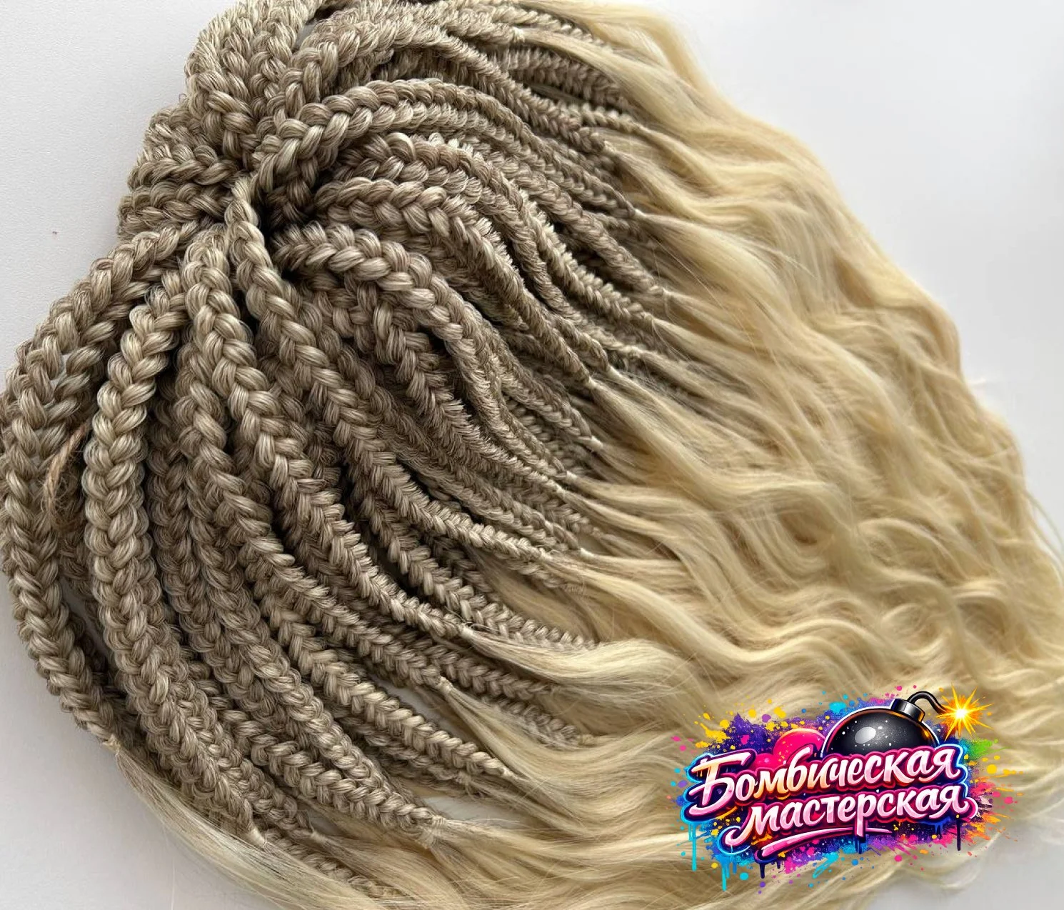 КОСЫ «ТЁПЛЫЙ БЛОНД» BODY WAVE