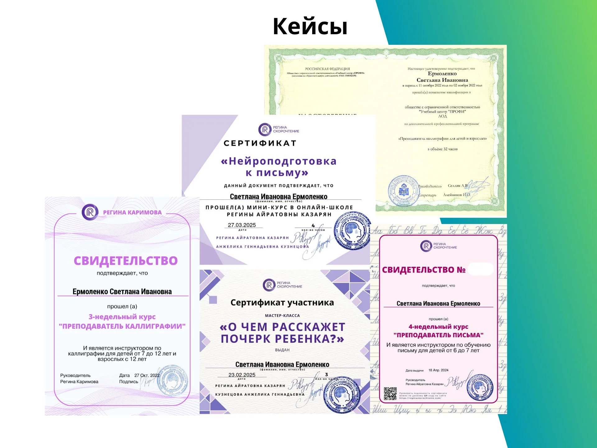 Каллиграфия Коррекция почерка ОНЛАЙН и ОФЛАЙН - миниатюра 4