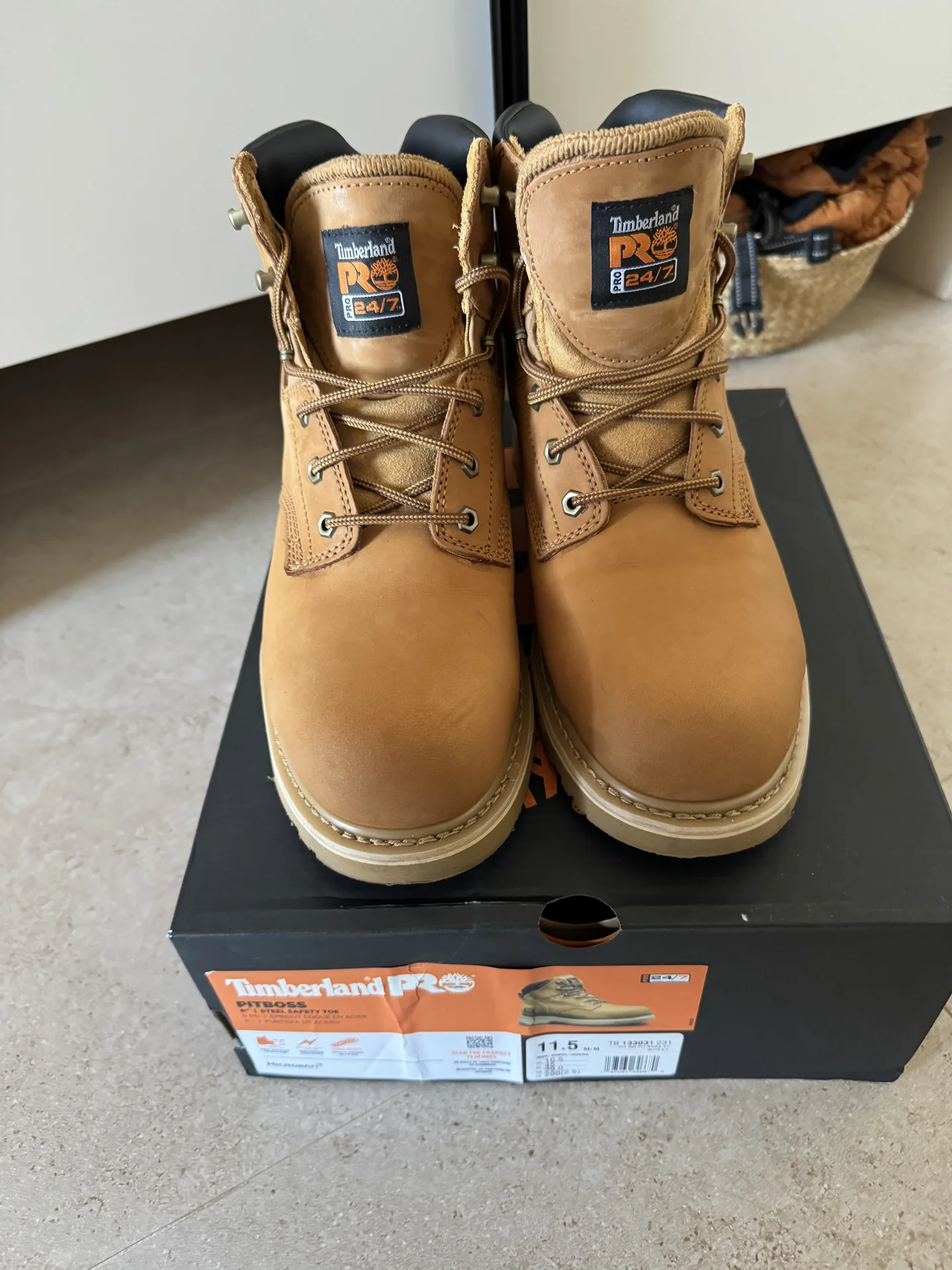 Ботинки Timberland PRO Pit Boss - миниатюра 4