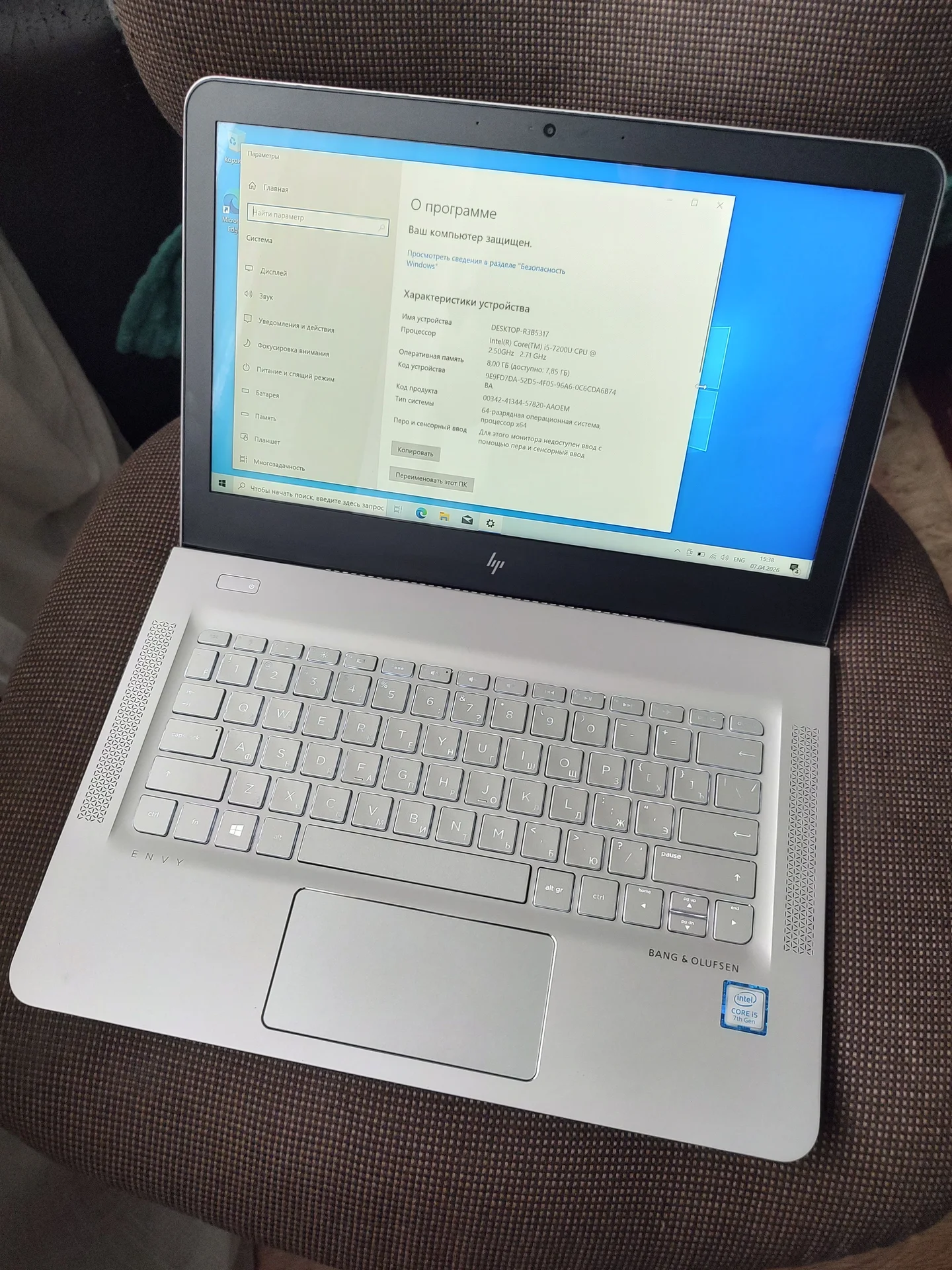 Алюминиевый ультрабук hp envy - изображение 1