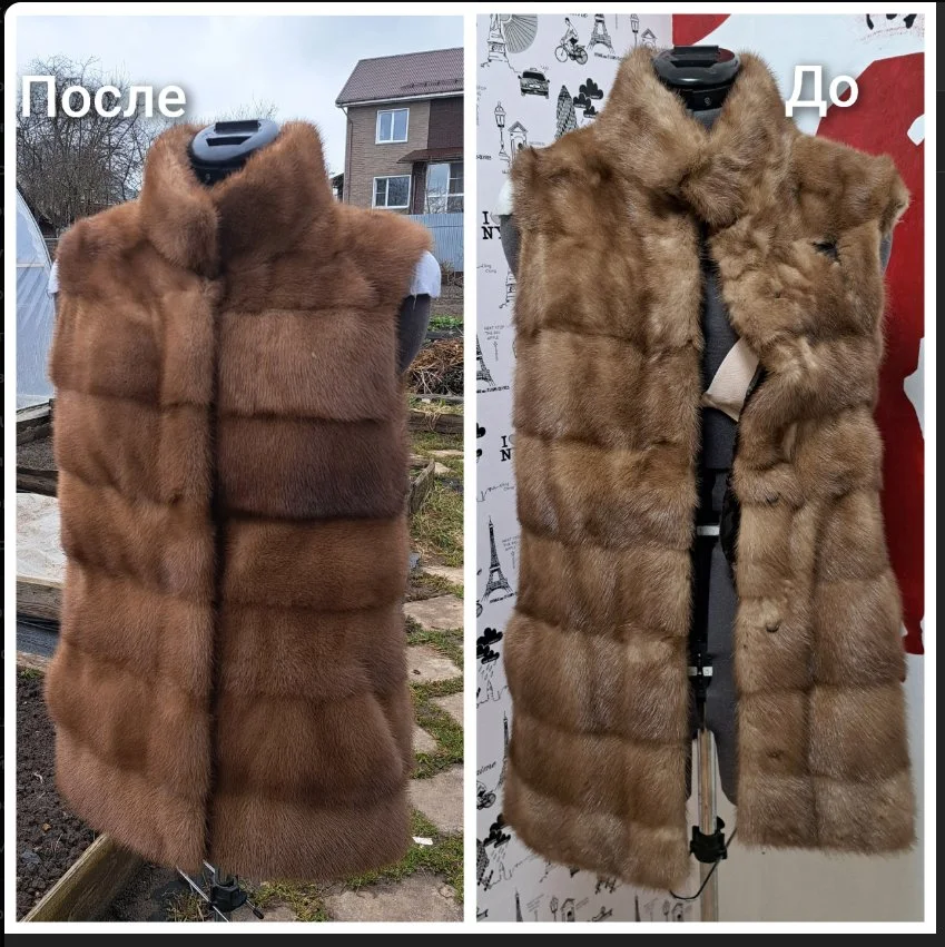 Перекрой шуб из натурального меха - миниатюра 17