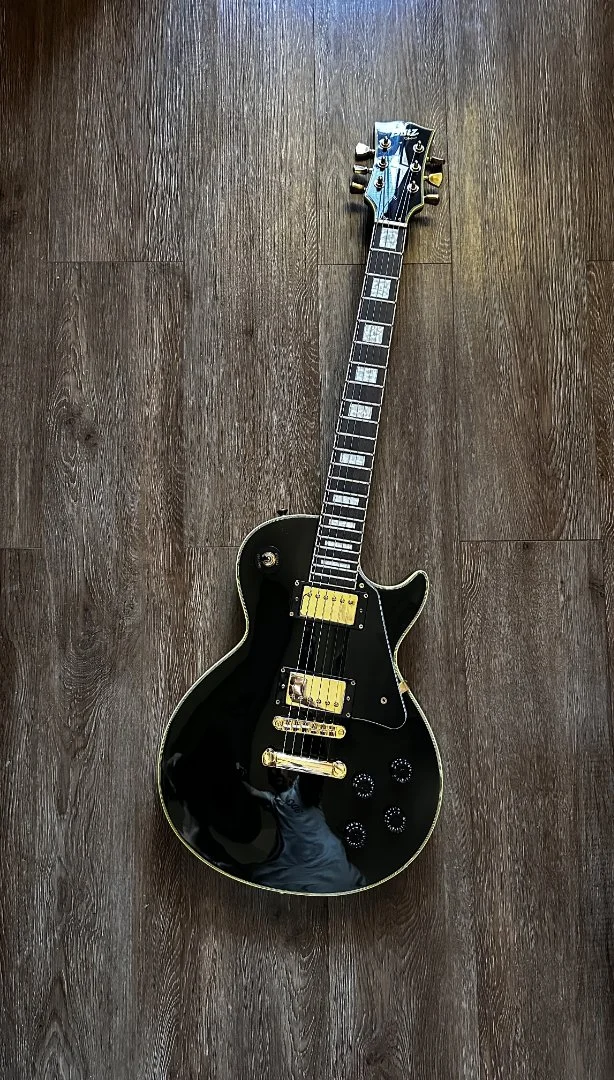 Blitz by Aria Pro 2 Les Paul Custom "Black Beauty" - миниатюра 2