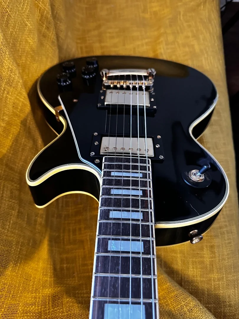 Blitz by Aria Pro 2 Les Paul Custom "Black Beauty" - миниатюра 5