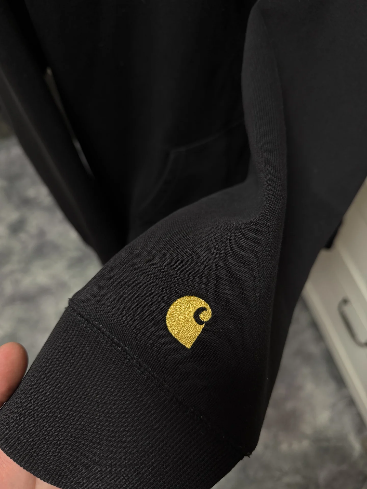 Худи Carhartt WIP Hooded Chase Sweat - миниатюра 4