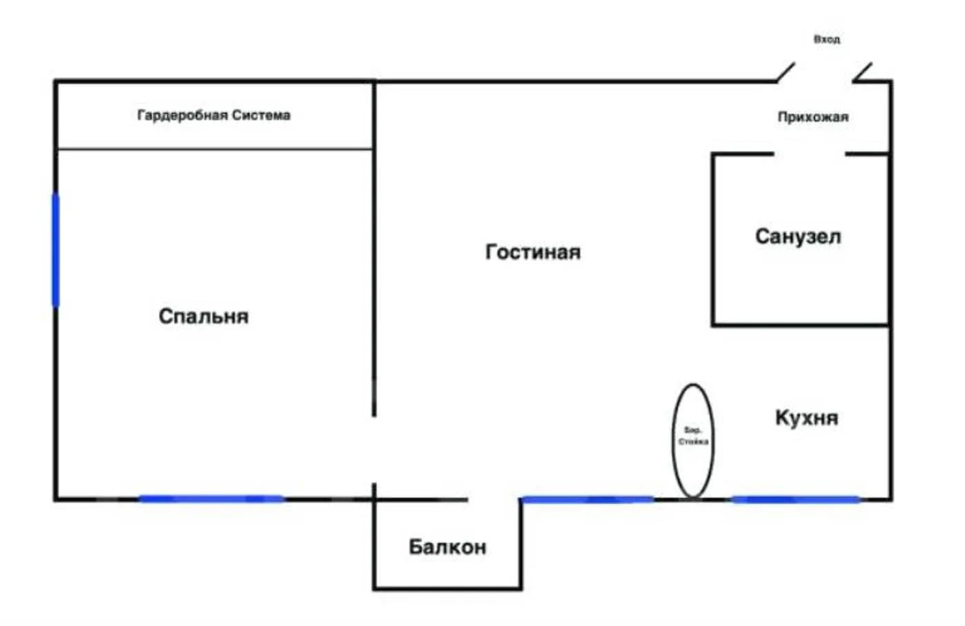 2-к квартира в самом центре Владивостока - миниатюра 19