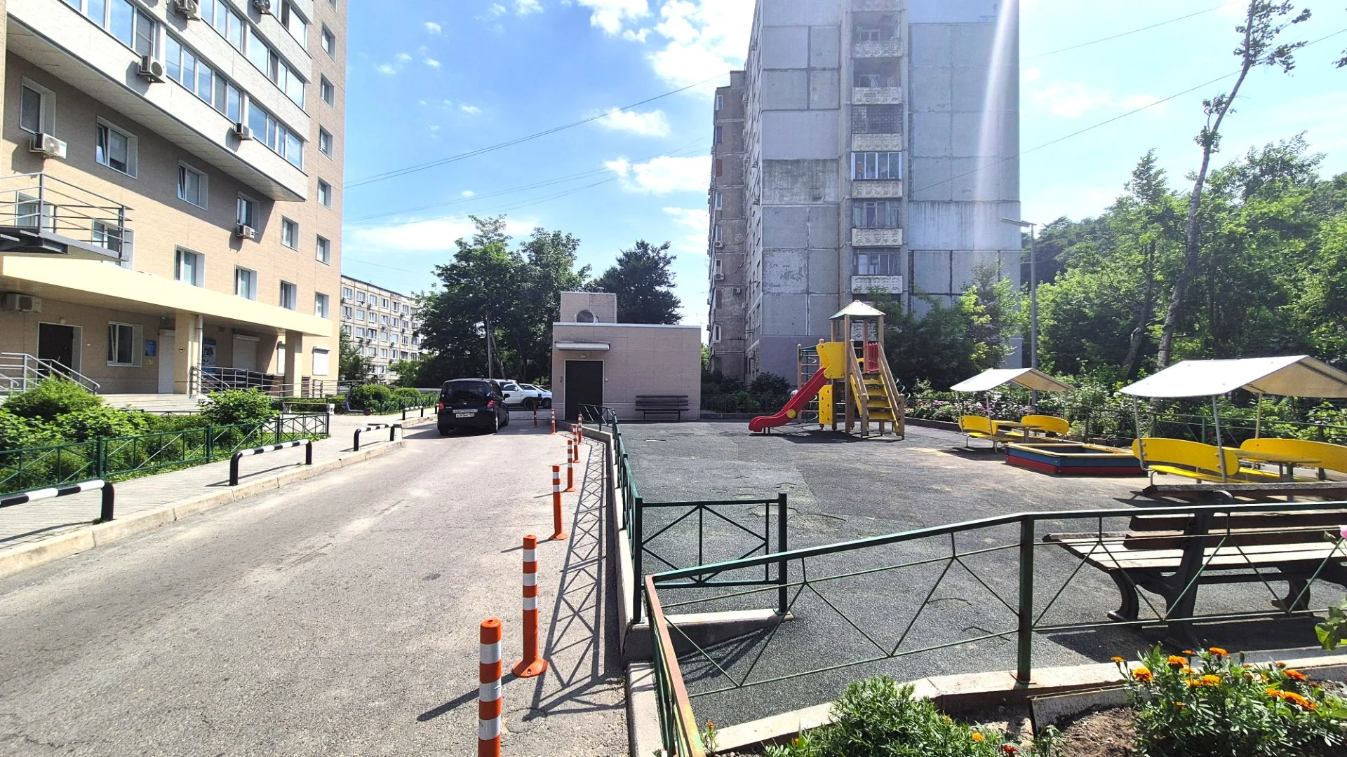 Милая студия на 3 человека рядом с Больницей Рыбаков - миниатюра 14