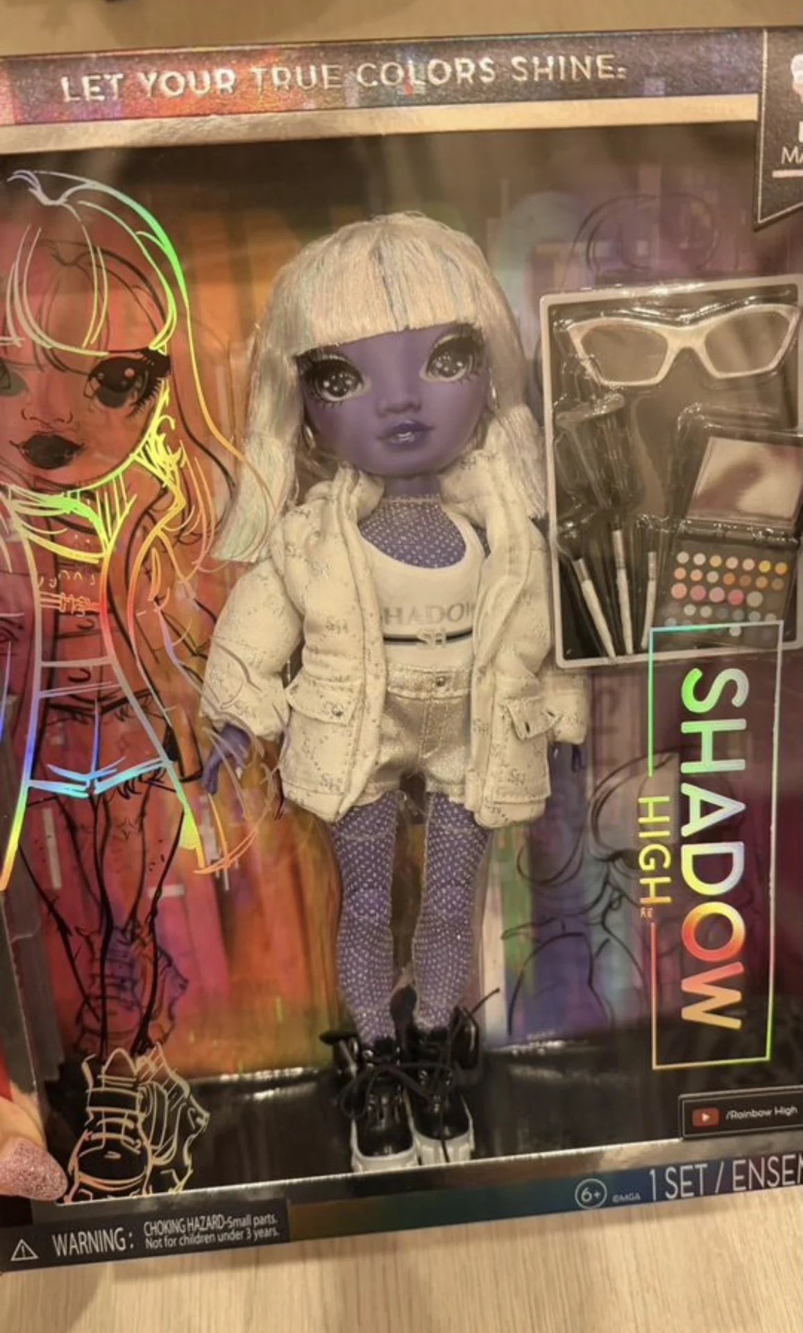 Кукла Shadow Rainbow High - миниатюра 4