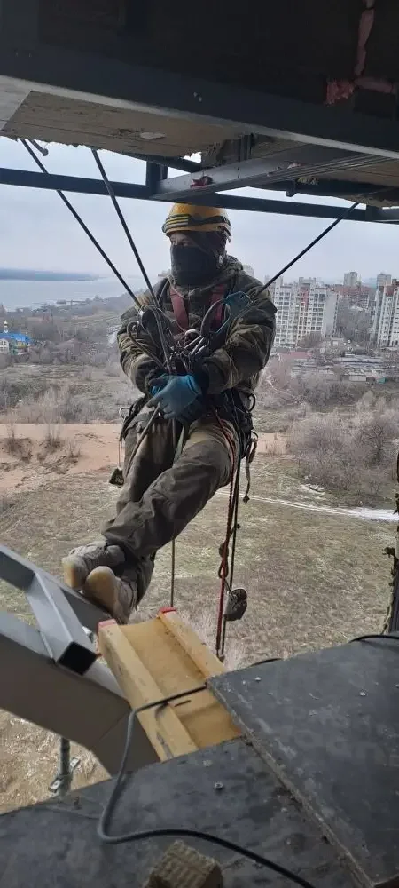 Монтаж сплит систем, промышленный альпинизм - миниатюра 6