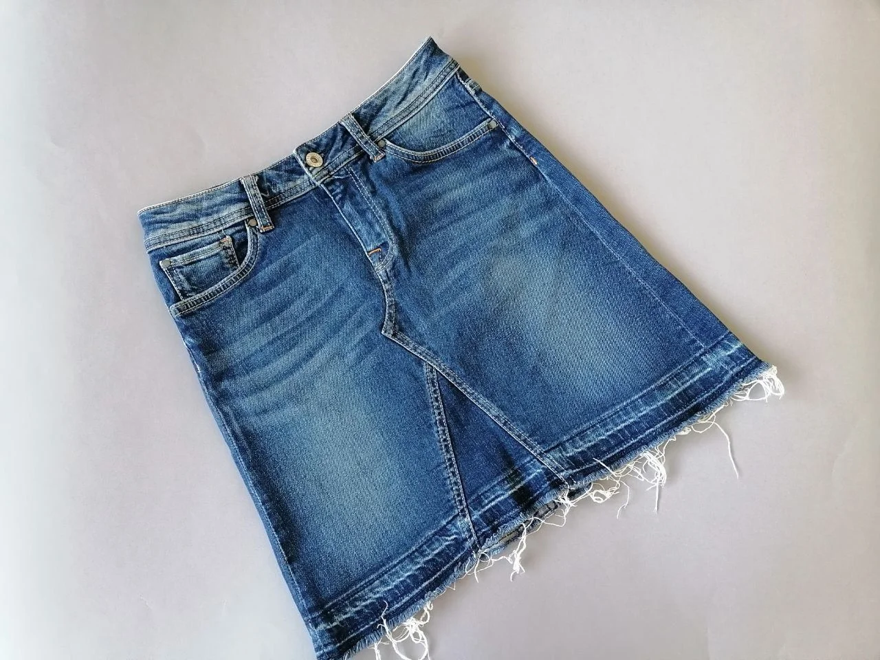Джинсовая юбка женская короткая pepe jeans 40 xs