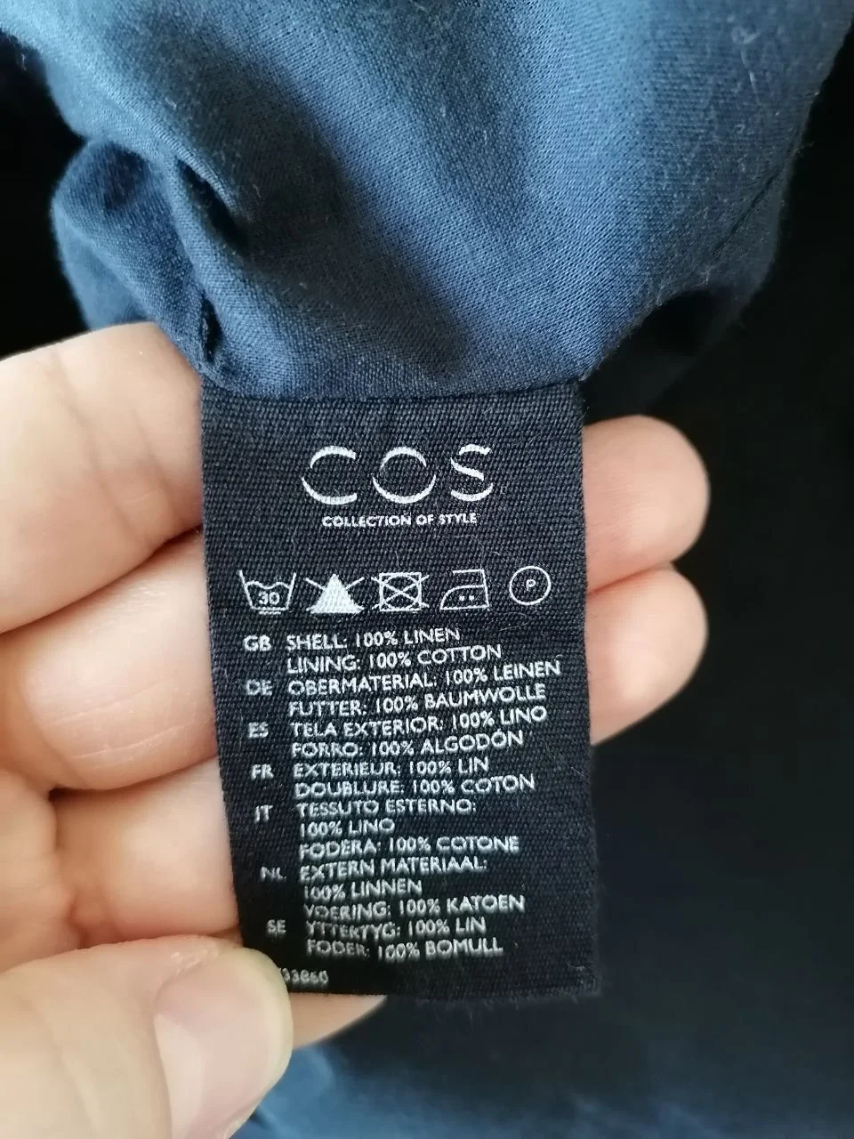 Платье женское летнее 100% лён cos 46 M - миниатюра 7